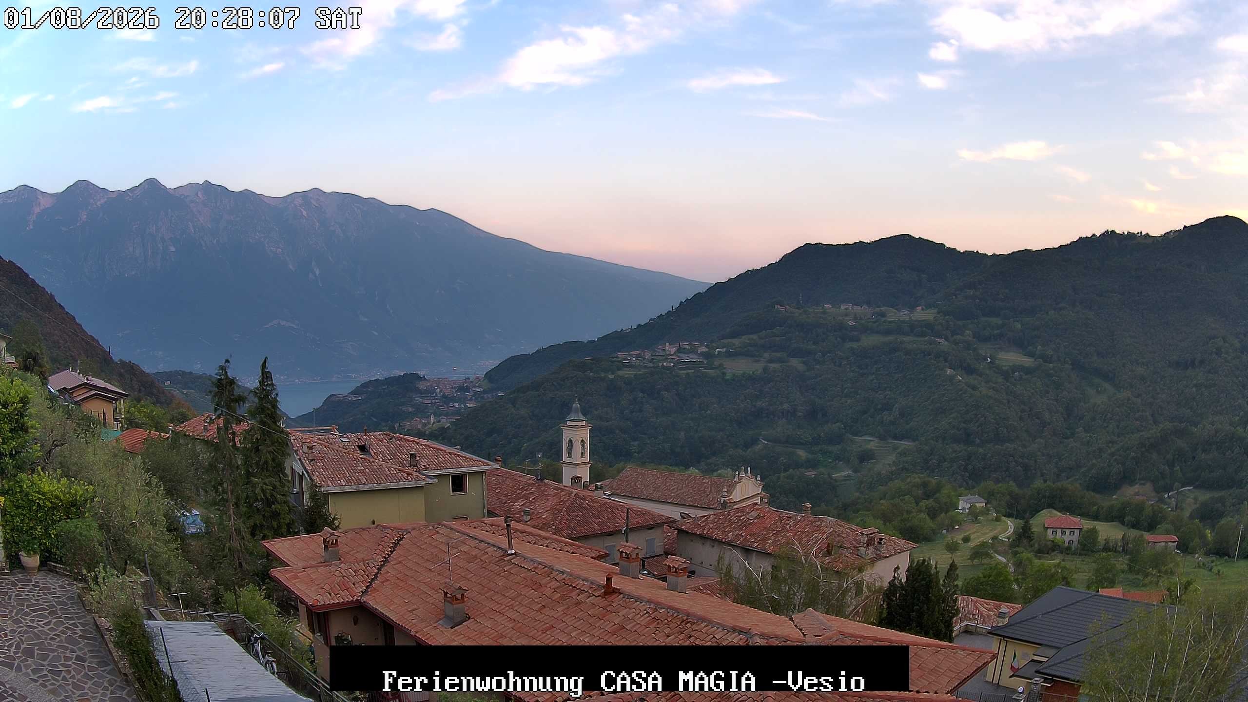Archiv Foto Gardasee: Webcam Casa Magia in Vesio, Tremosine sul Garda