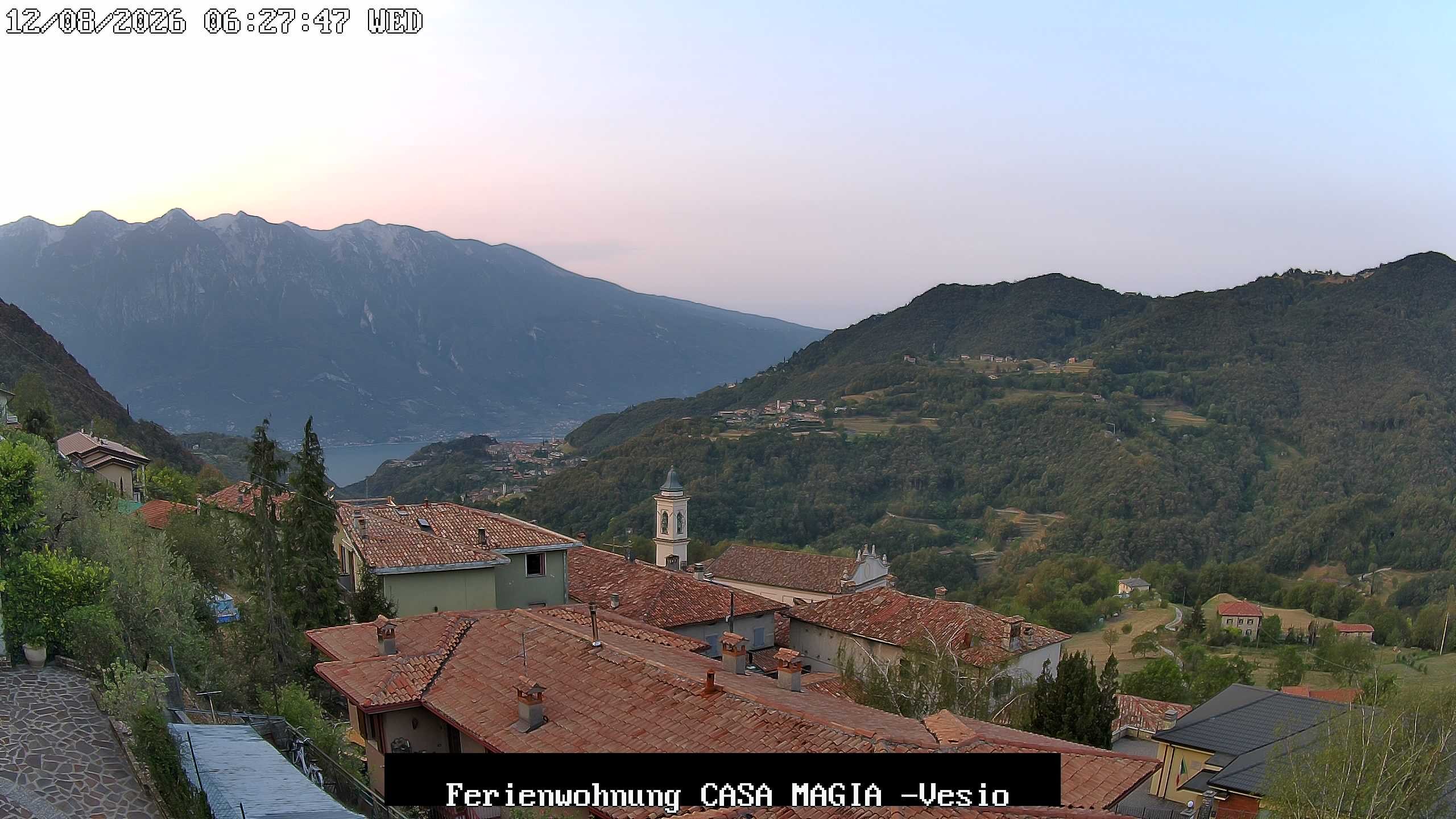 Archiv Foto Gardasee: Webcam Casa Magia in Vesio, Tremosine sul Garda