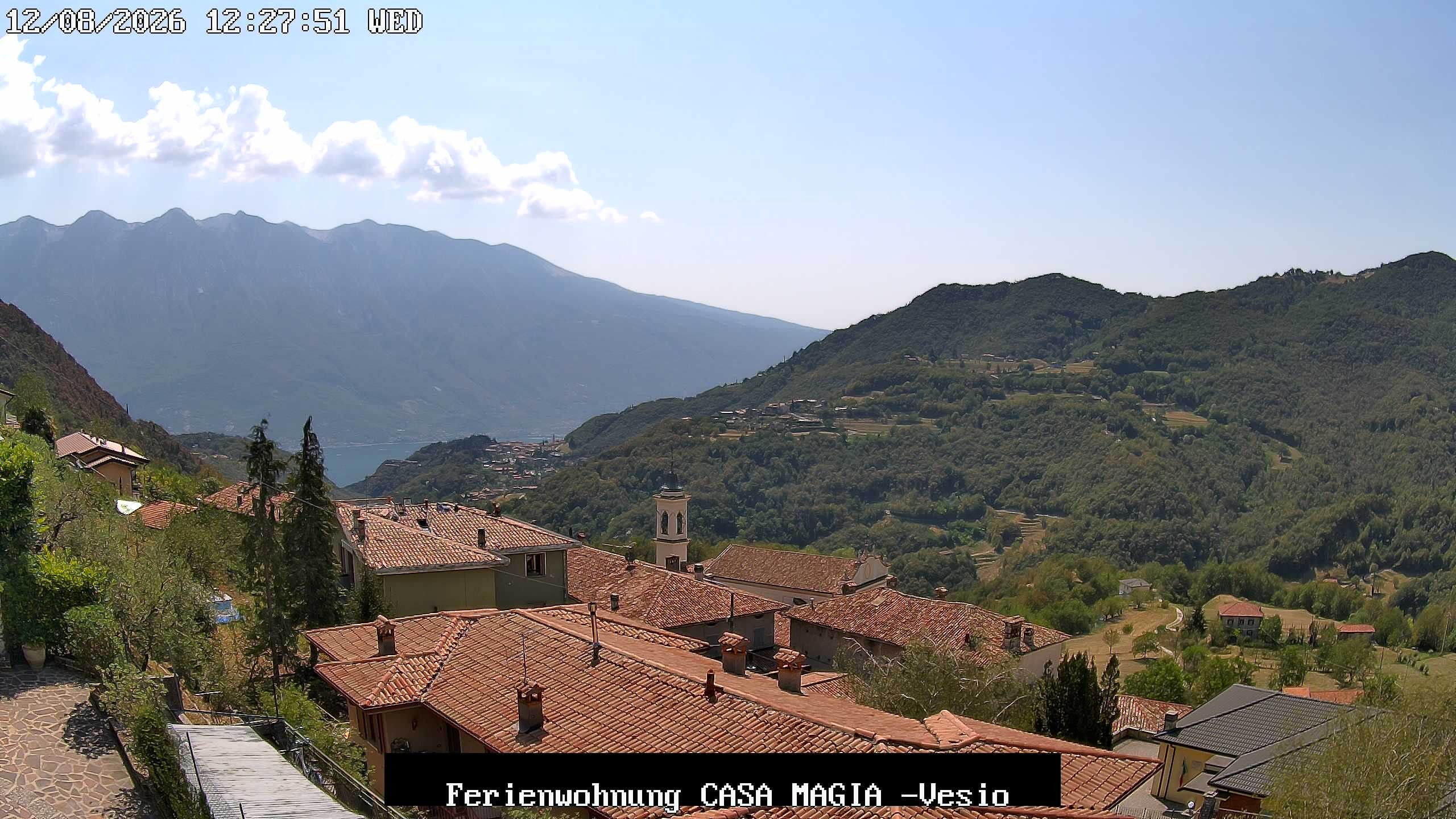Archiv Foto Gardasee: Webcam Casa Magia in Vesio, Tremosine sul Garda