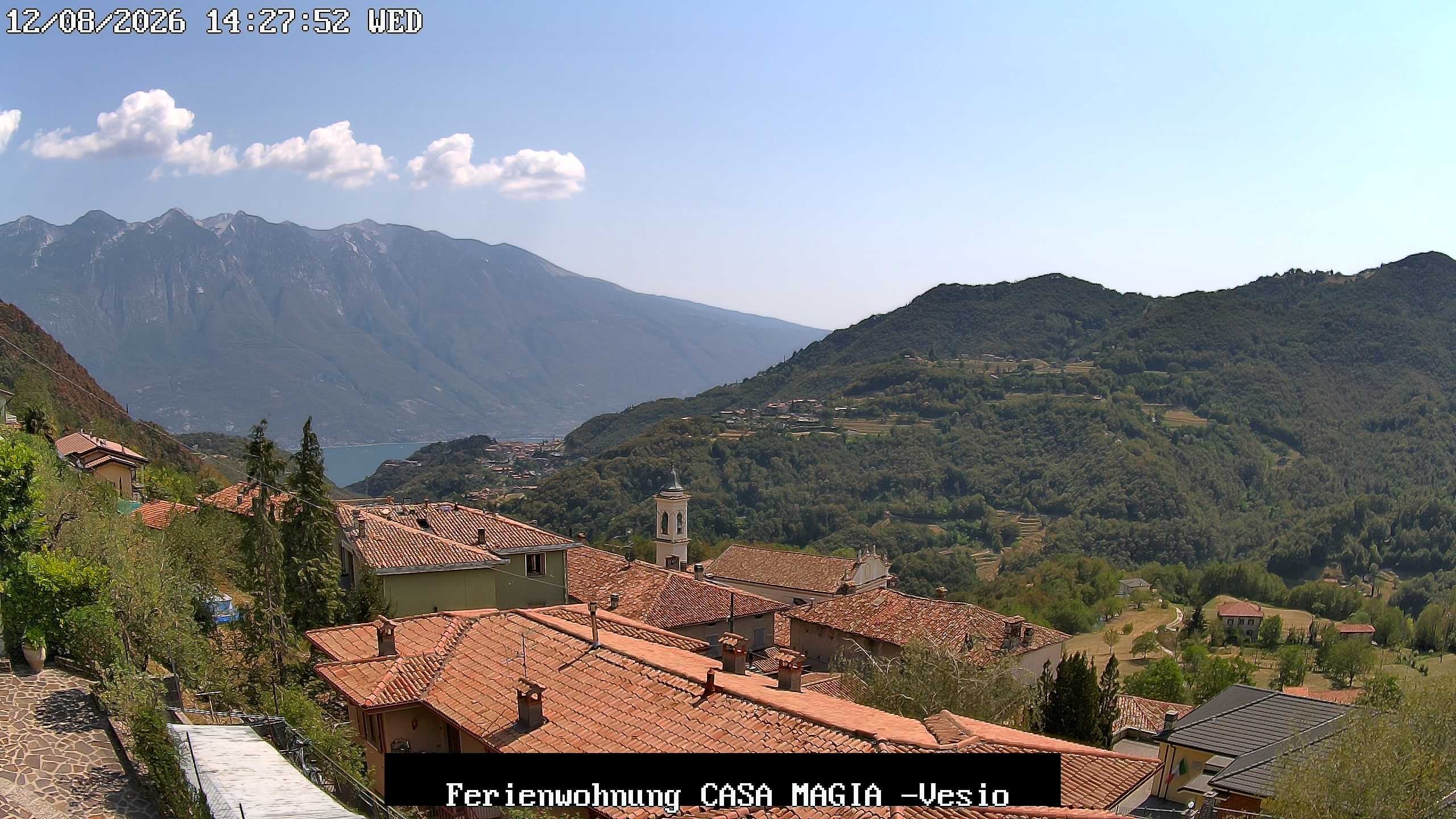 Archiv Foto Gardasee: Webcam Casa Magia in Vesio, Tremosine sul Garda