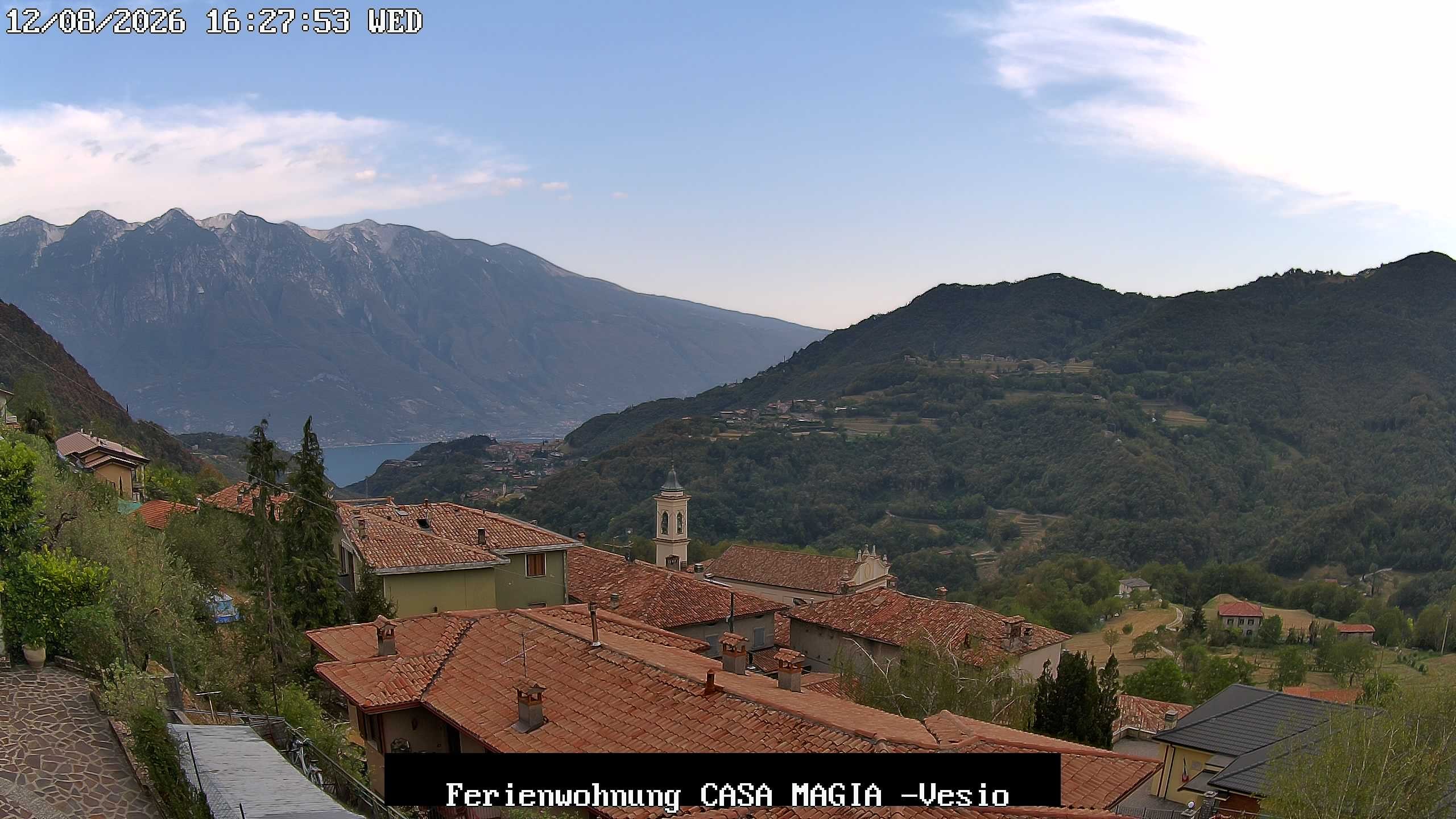 Archiv Foto Gardasee: Webcam Casa Magia in Vesio, Tremosine sul Garda