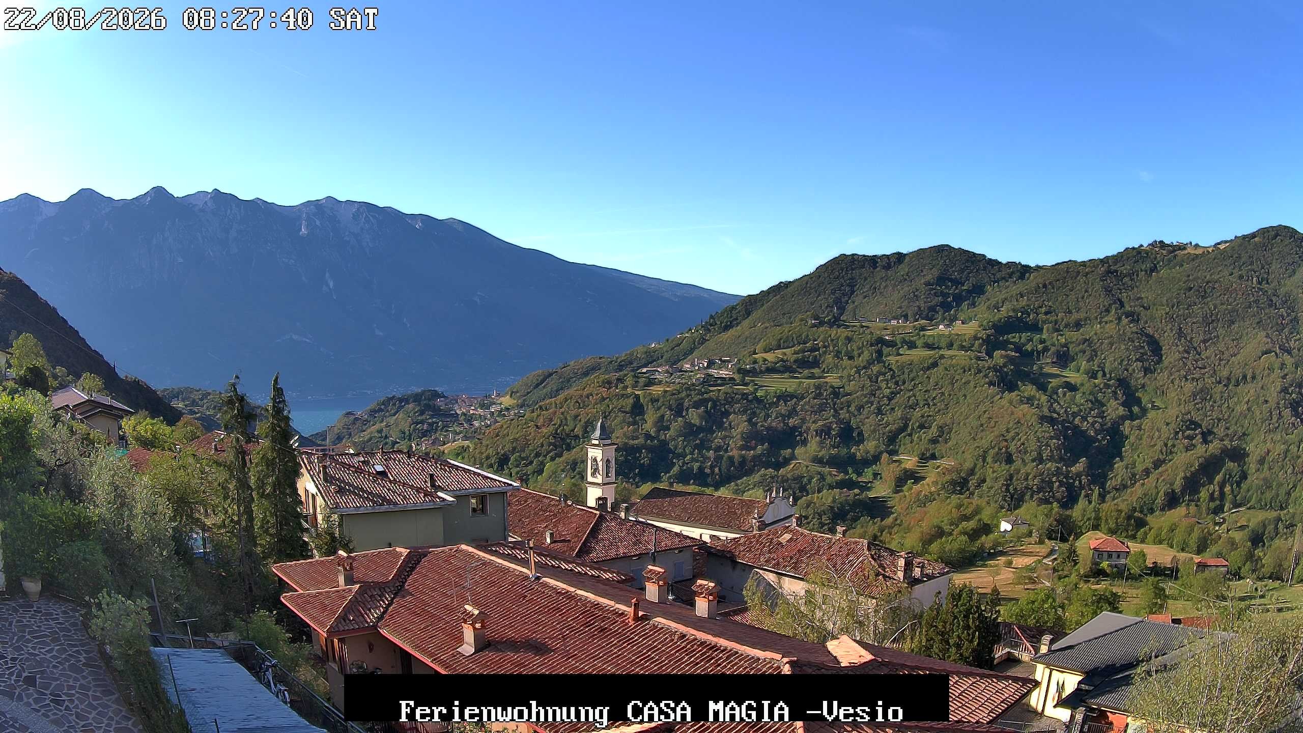 Archiv Foto Gardasee: Webcam Casa Magia in Vesio, Tremosine sul Garda