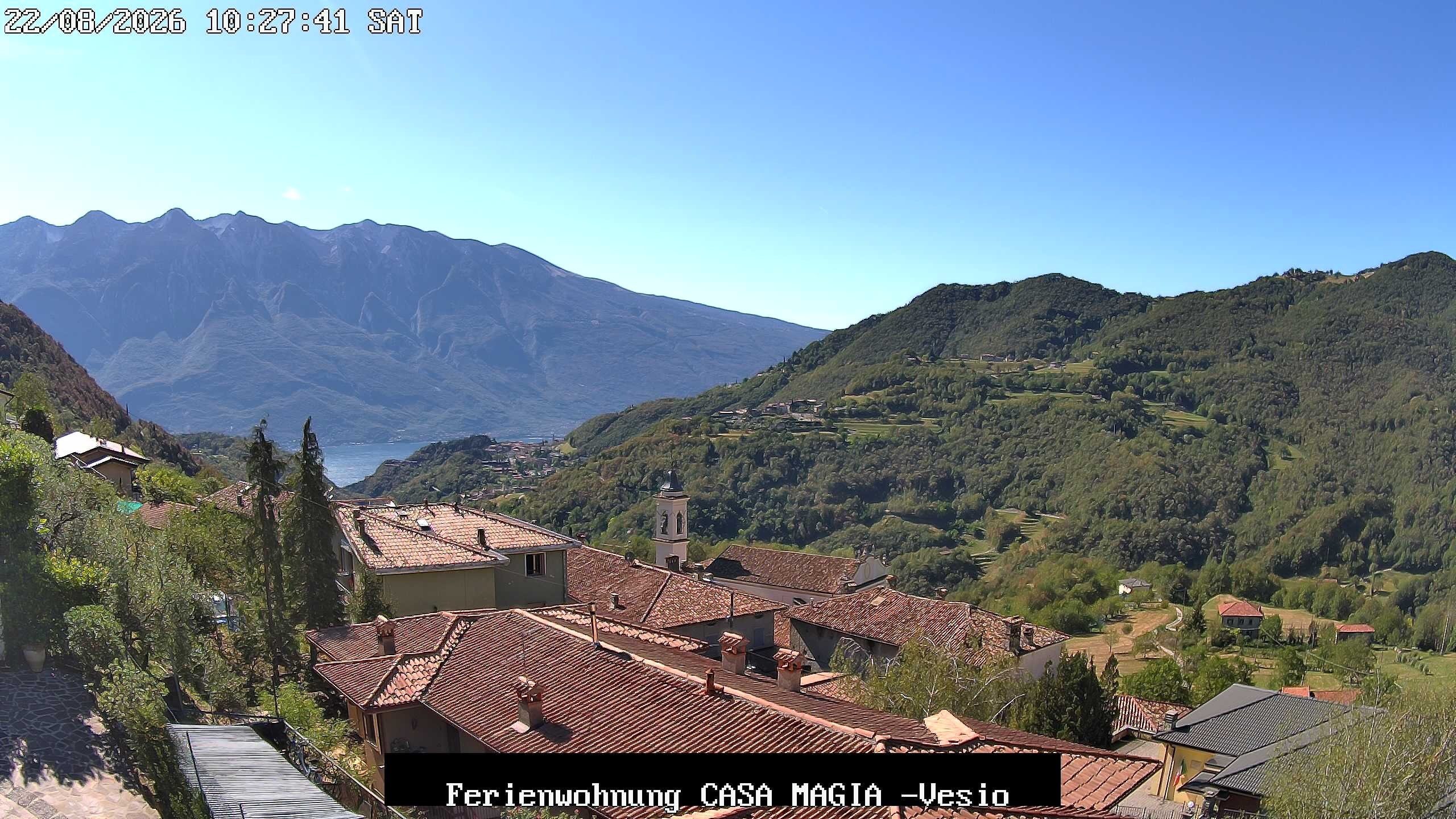 Archiv Foto Gardasee: Webcam Casa Magia in Vesio, Tremosine sul Garda