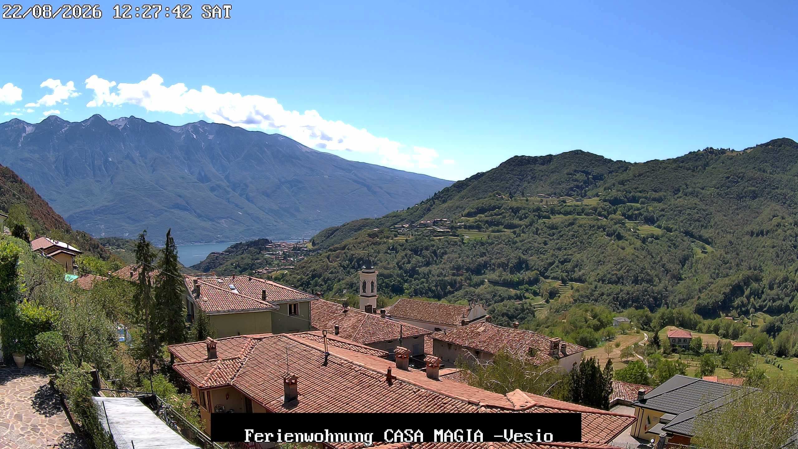 Archiv Foto Gardasee: Webcam Casa Magia in Vesio, Tremosine sul Garda