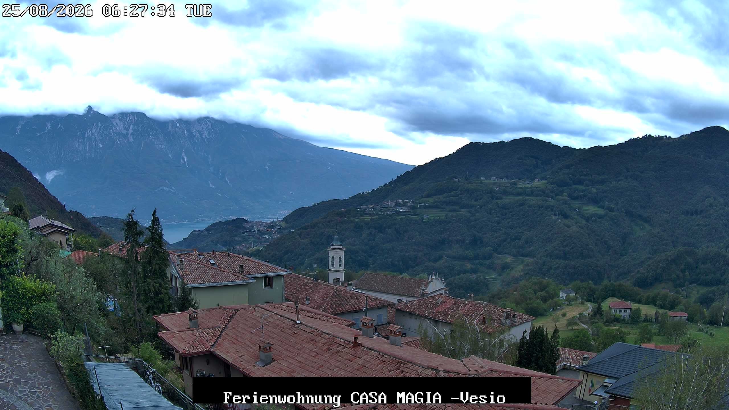 Archiv Foto Gardasee: Webcam Casa Magia in Vesio, Tremosine sul Garda