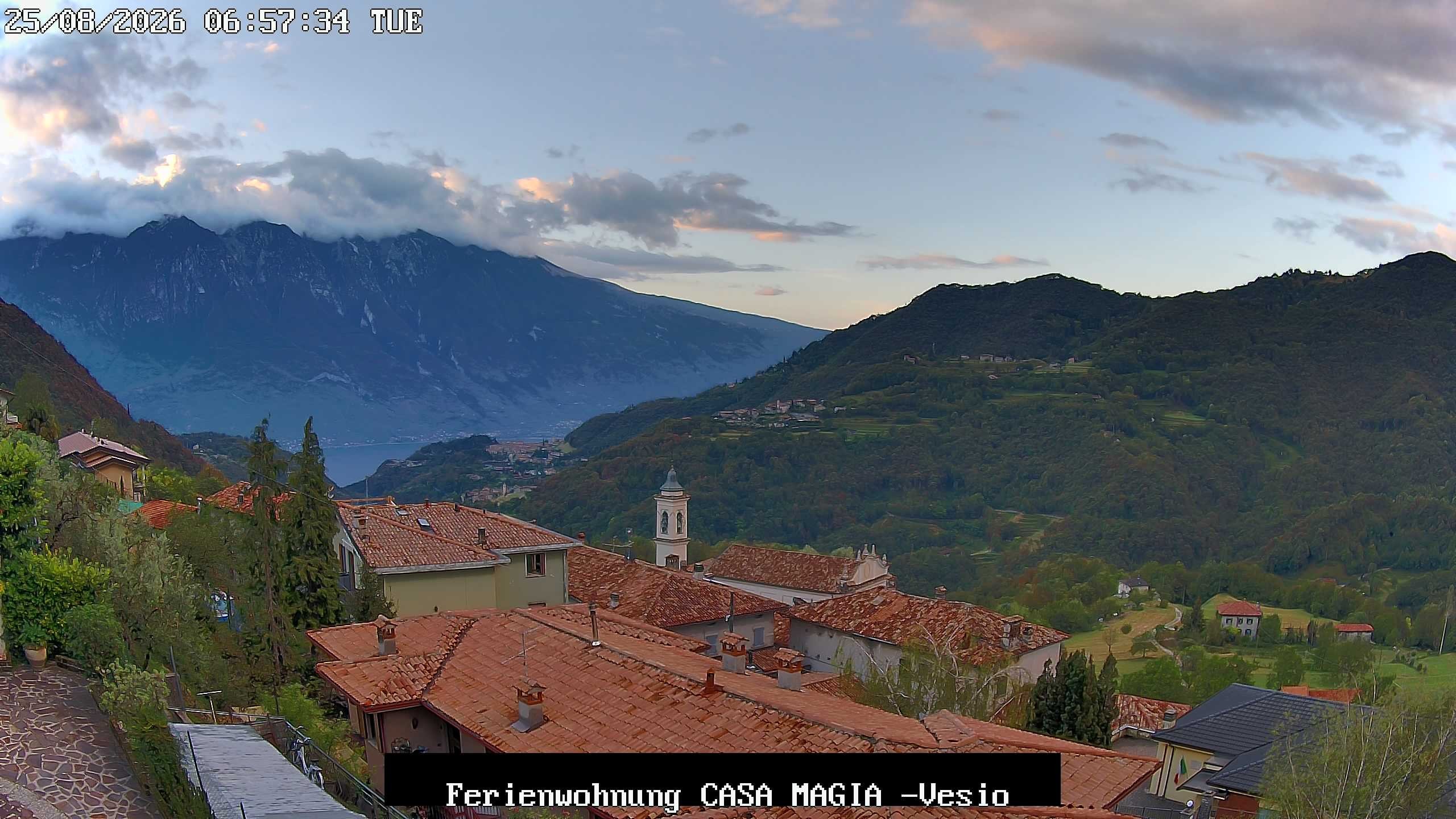 Archiv Foto Gardasee: Webcam Casa Magia in Vesio, Tremosine sul Garda