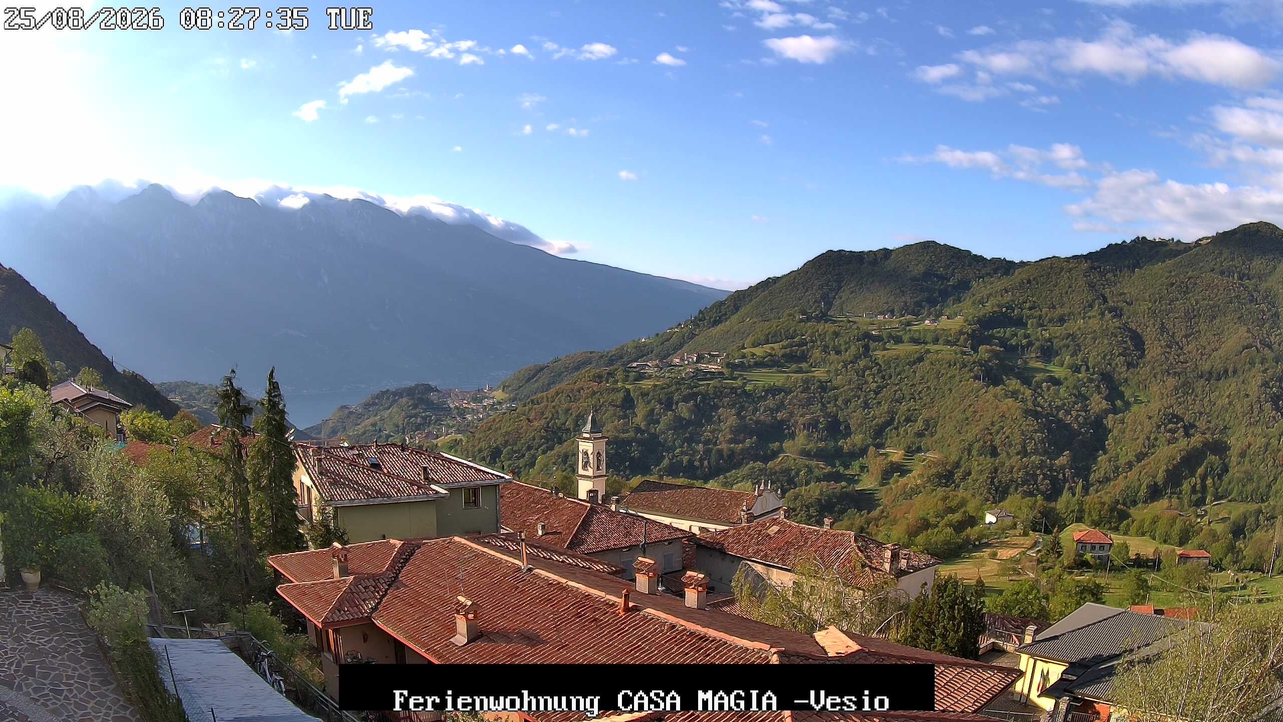 Archiv Foto Gardasee: Webcam Casa Magia in Vesio, Tremosine sul Garda