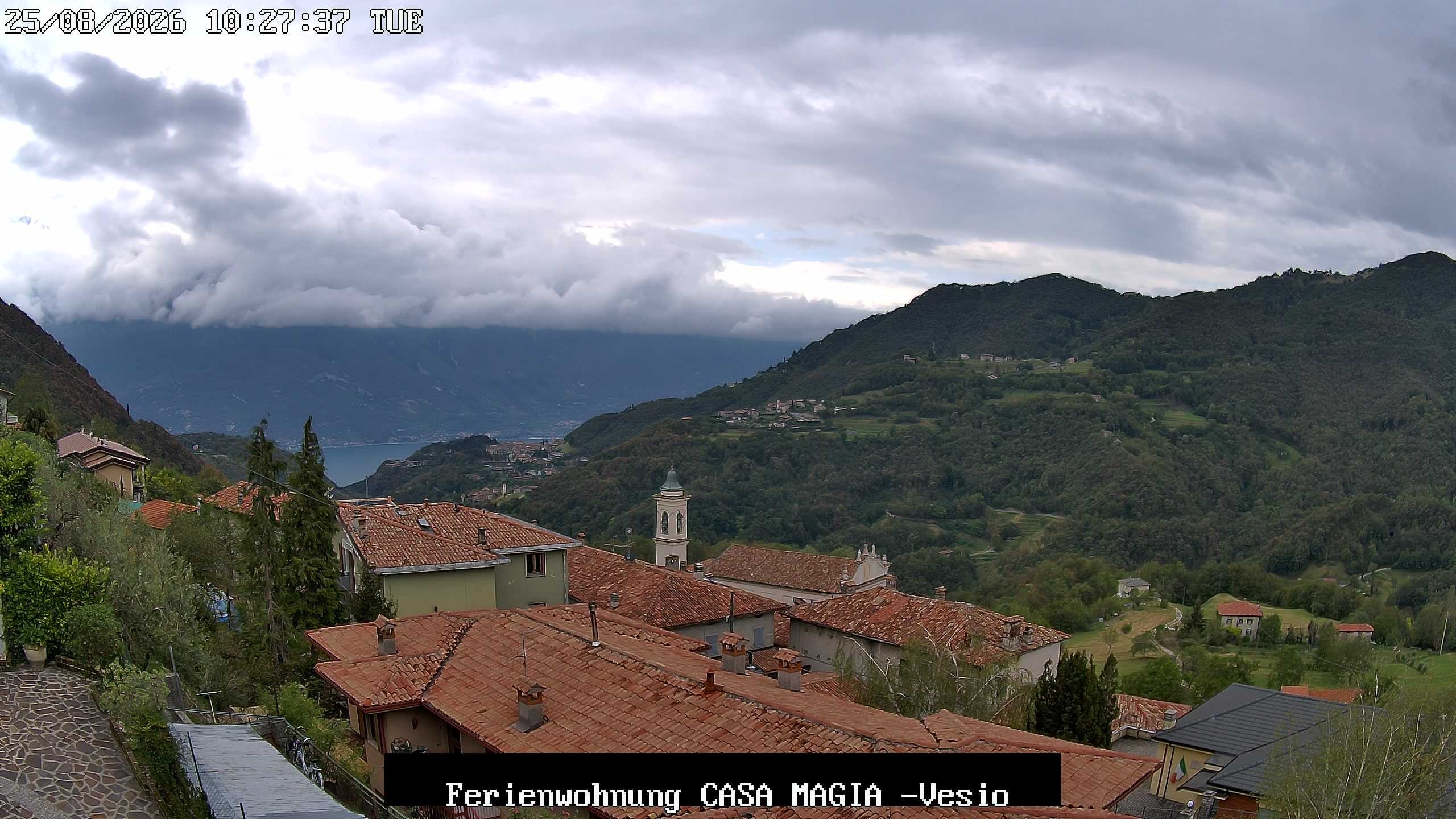 Archiv Foto Gardasee: Webcam Casa Magia in Vesio, Tremosine sul Garda