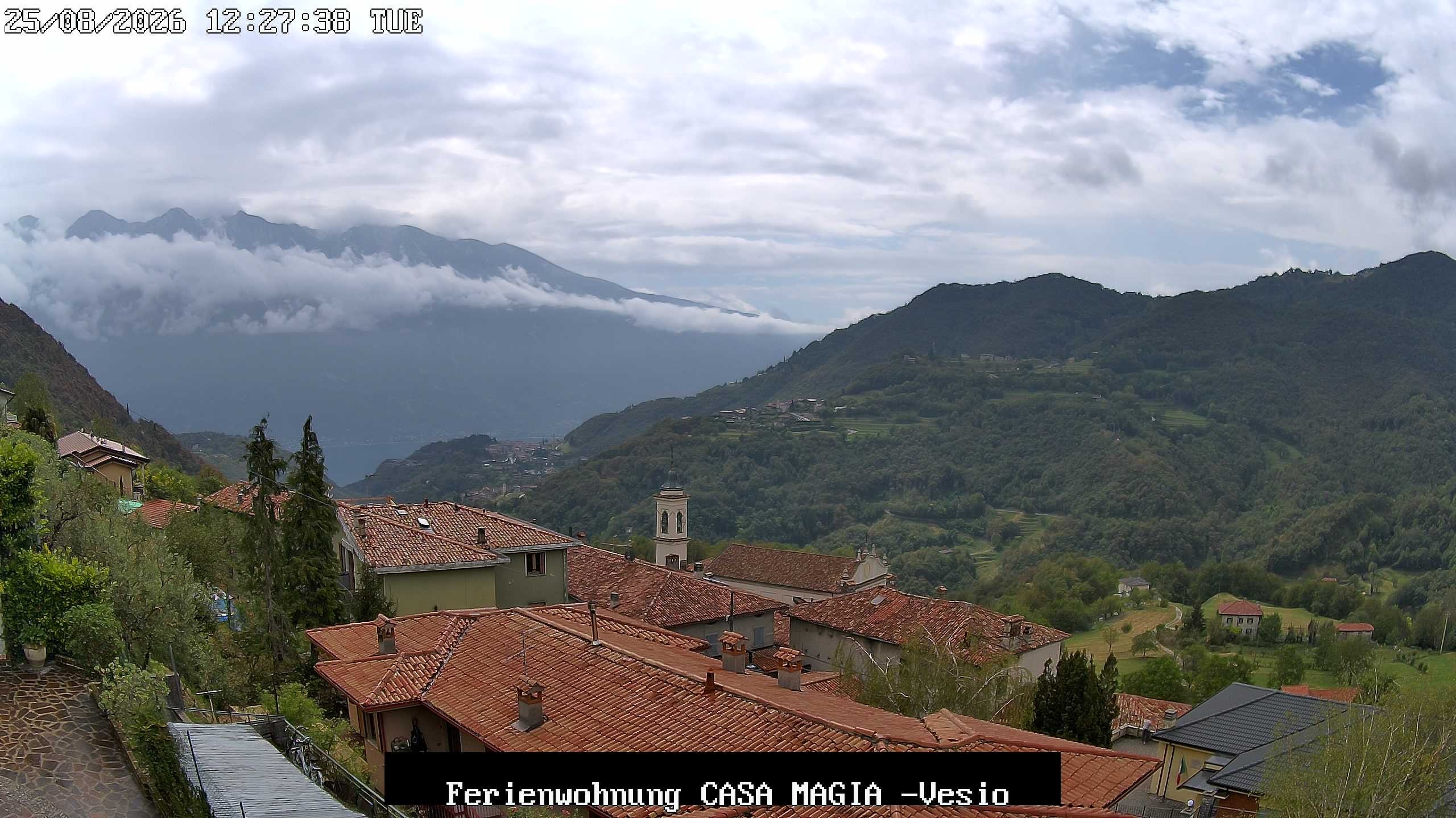 Archiv Foto Gardasee: Webcam Casa Magia in Vesio, Tremosine sul Garda