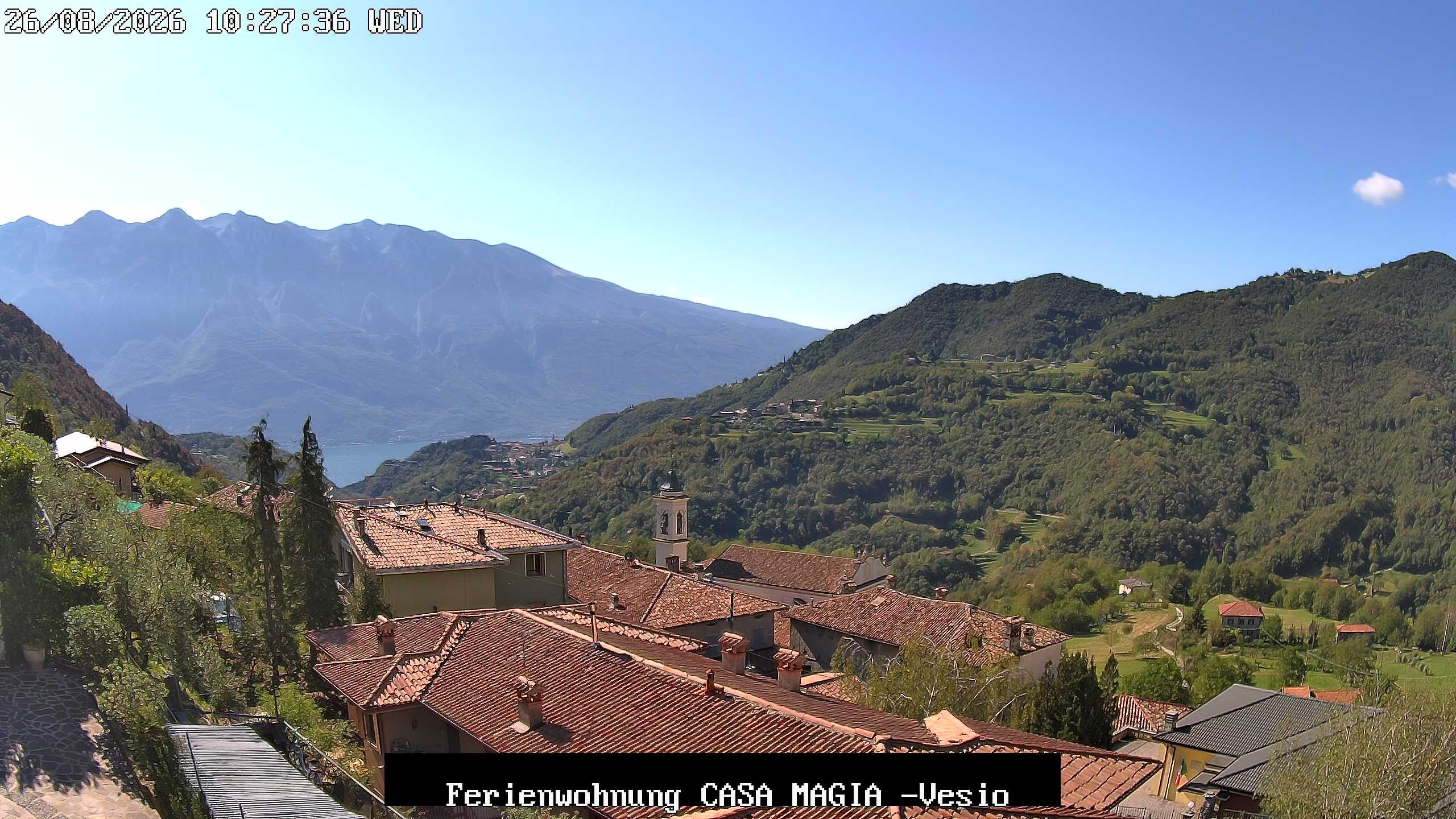 Archived image Webcam Lake Garda Casa Magia, Tremosine sul Garda