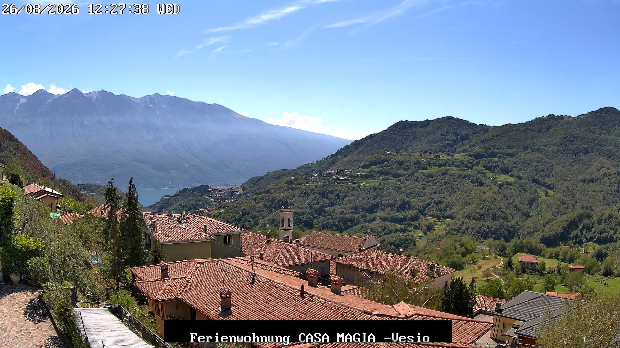 Archived image Webcam Lake Garda Casa Magia, Tremosine sul Garda