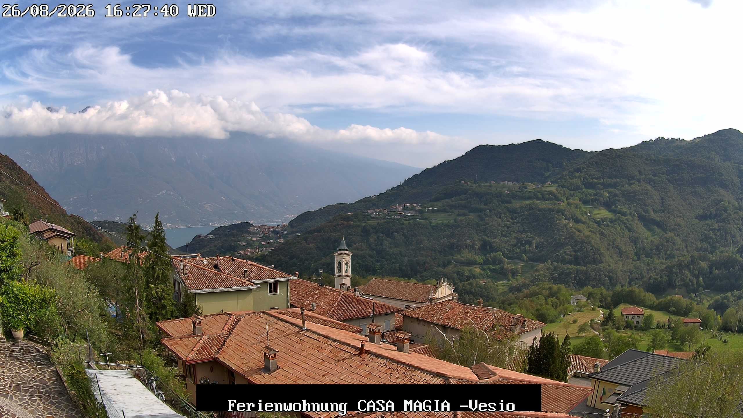 Archived image Webcam Lake Garda Casa Magia, Tremosine sul Garda