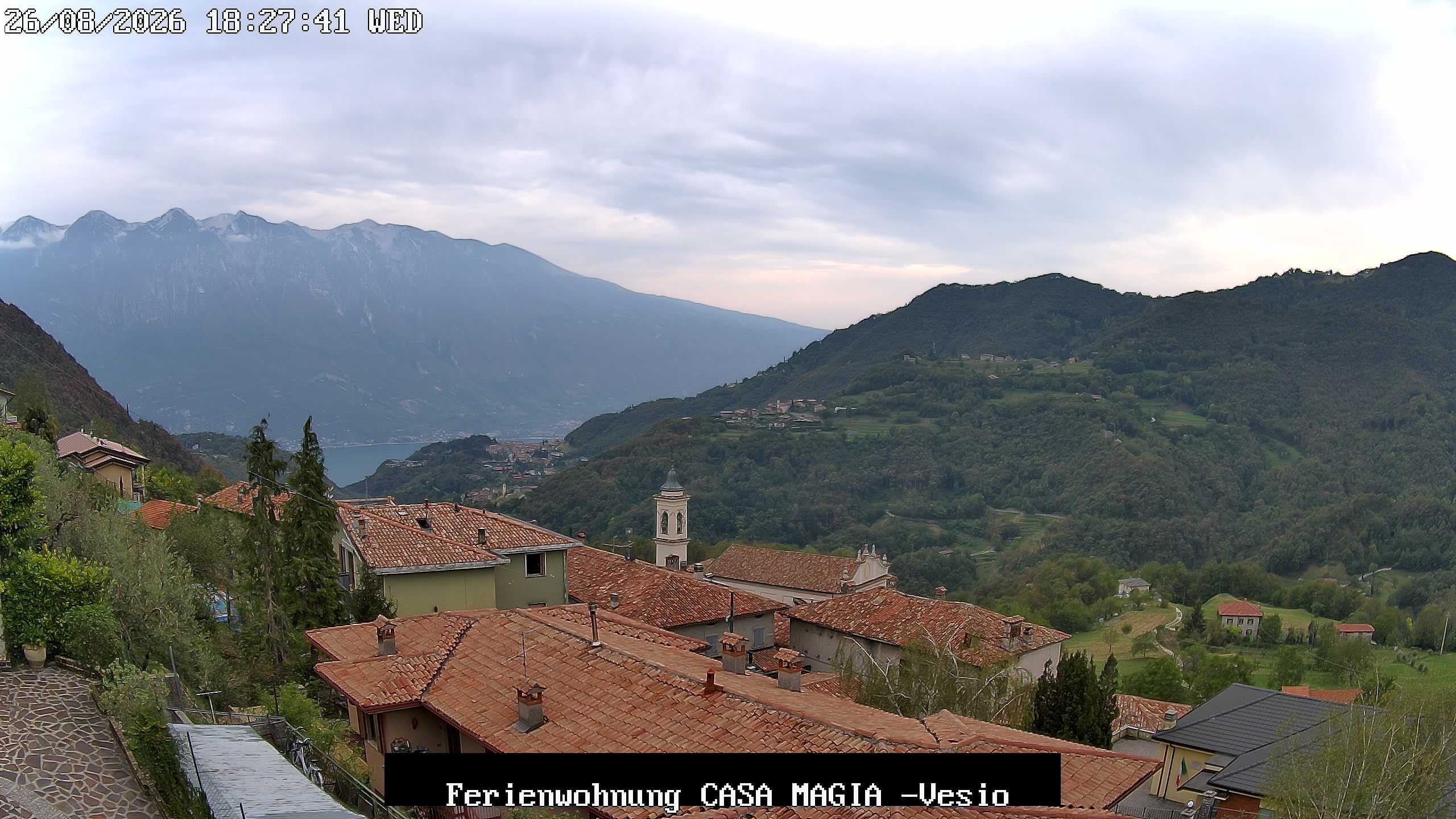 Archived image Webcam Lake Garda Casa Magia, Tremosine sul Garda