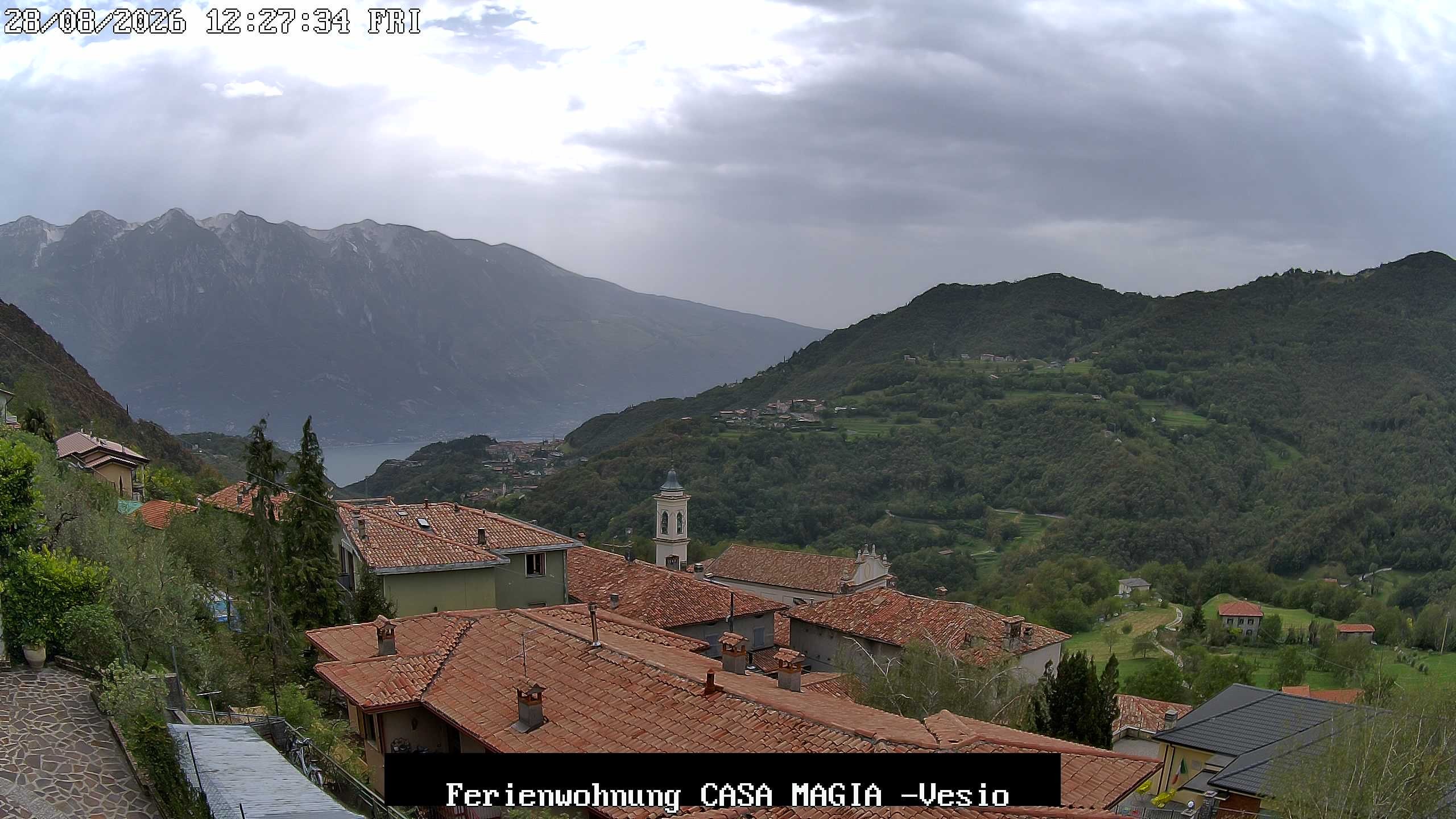 Archiv Foto Gardasee: Webcam Casa Magia in Vesio, Tremosine sul Garda