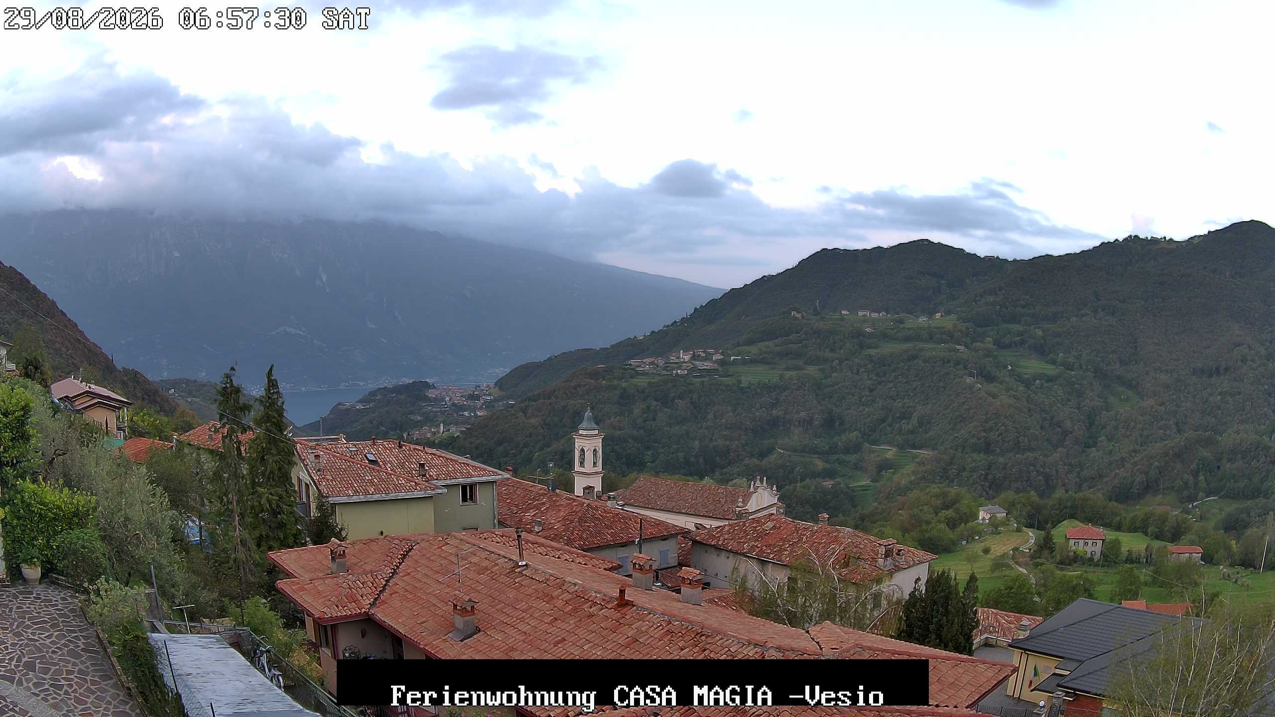 Archived image Webcam Lake Garda Casa Magia, Tremosine sul Garda
