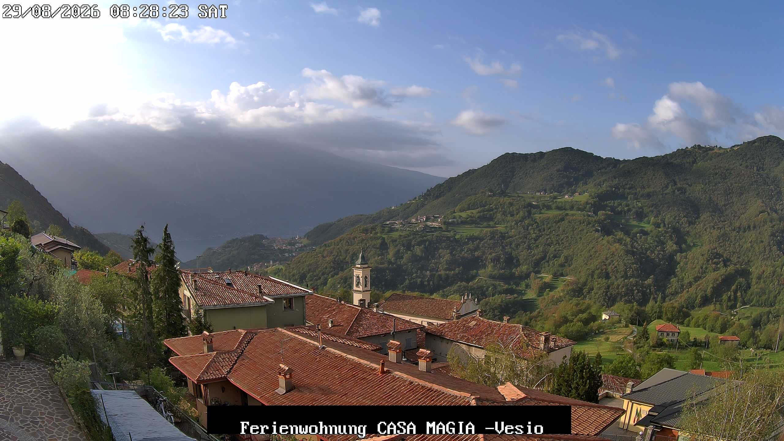 Archived image Webcam Lake Garda Casa Magia, Tremosine sul Garda