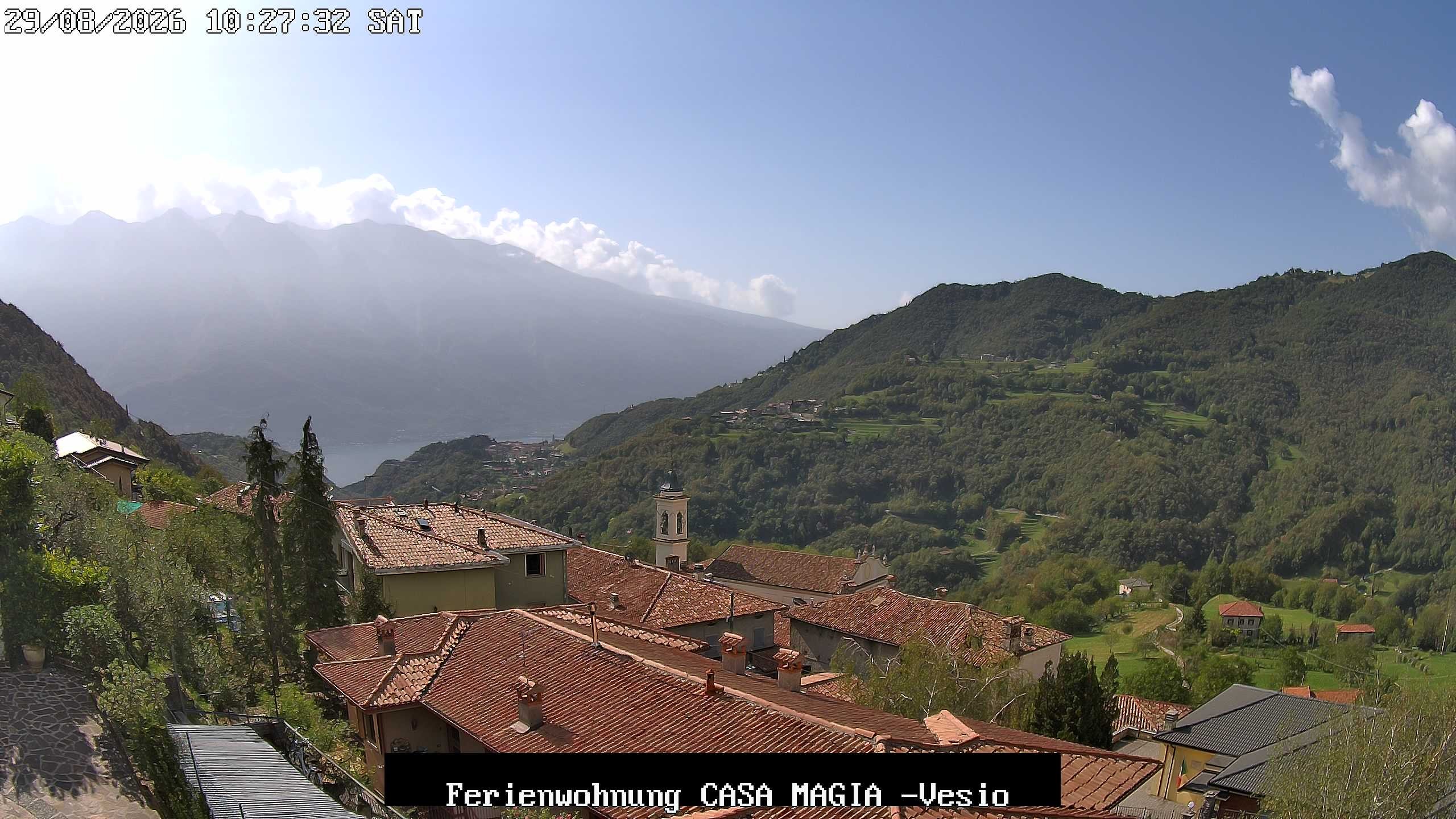 Archived image Webcam Lake Garda Casa Magia, Tremosine sul Garda