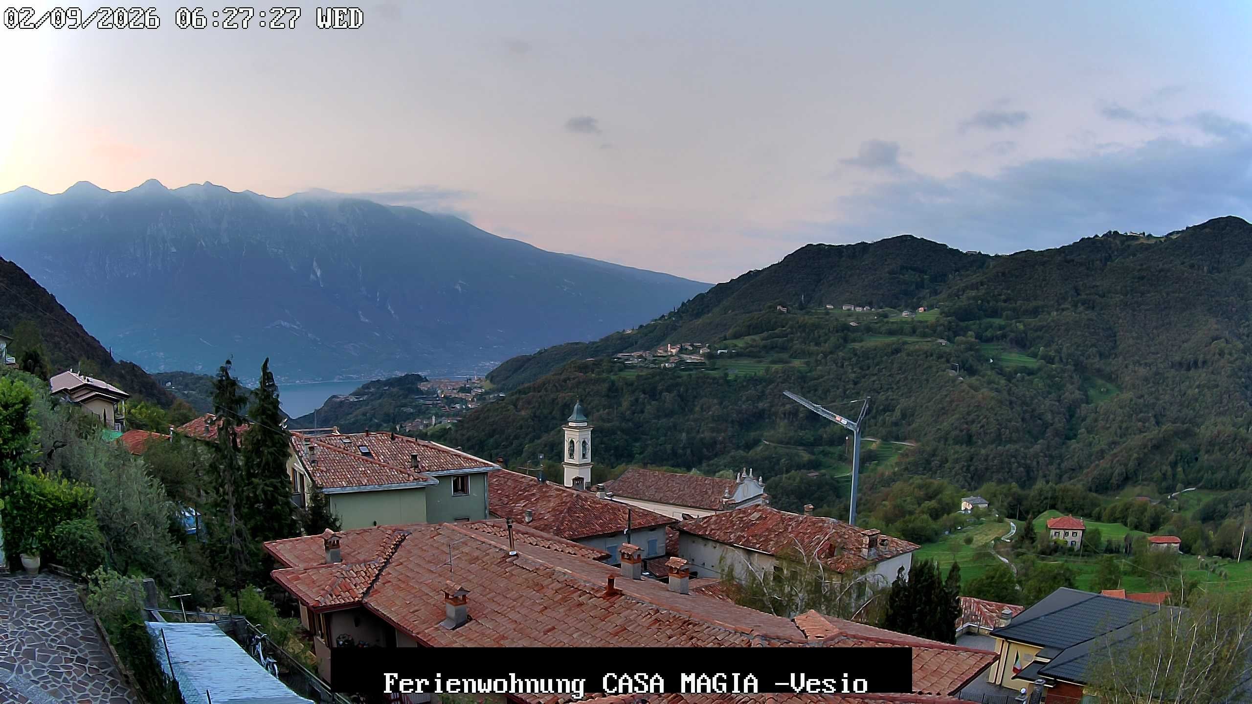 Archiv Foto Gardasee: Webcam Casa Magia in Vesio, Tremosine sul Garda