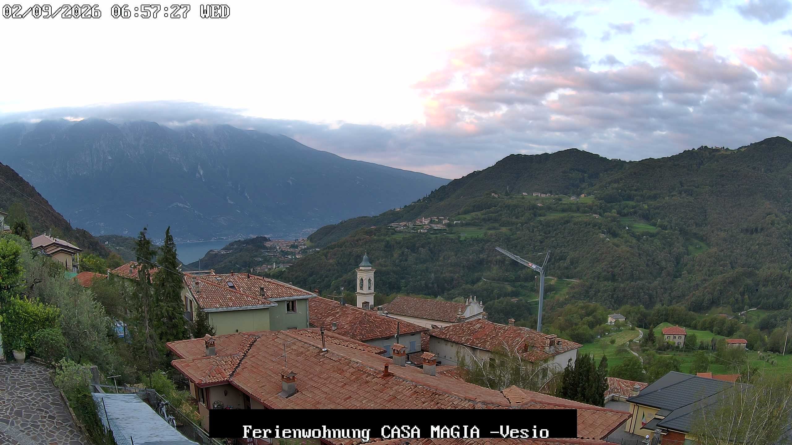 Archiv Foto Gardasee: Webcam Casa Magia in Vesio, Tremosine sul Garda