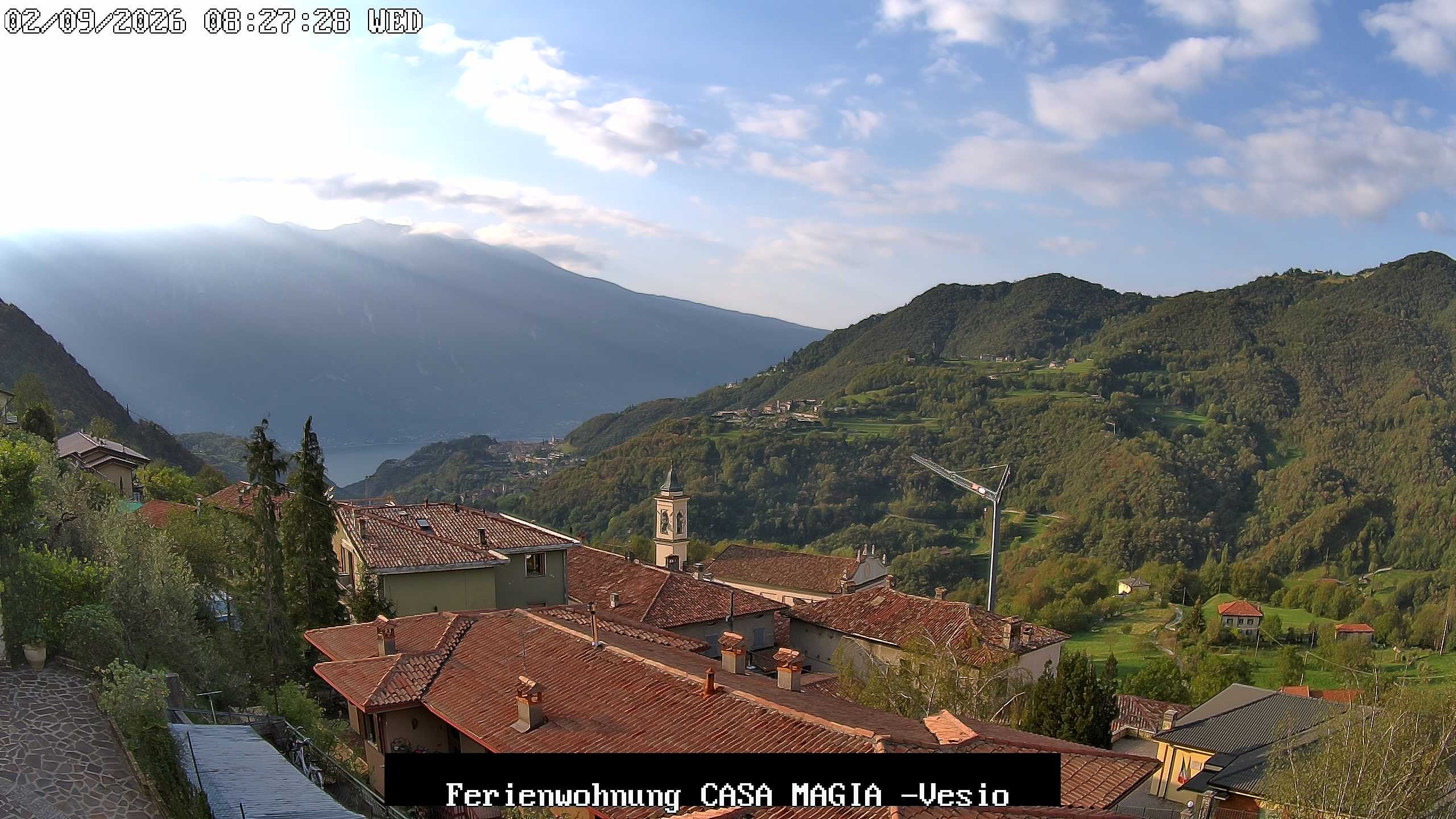Archiv Foto Gardasee: Webcam Casa Magia in Vesio, Tremosine sul Garda