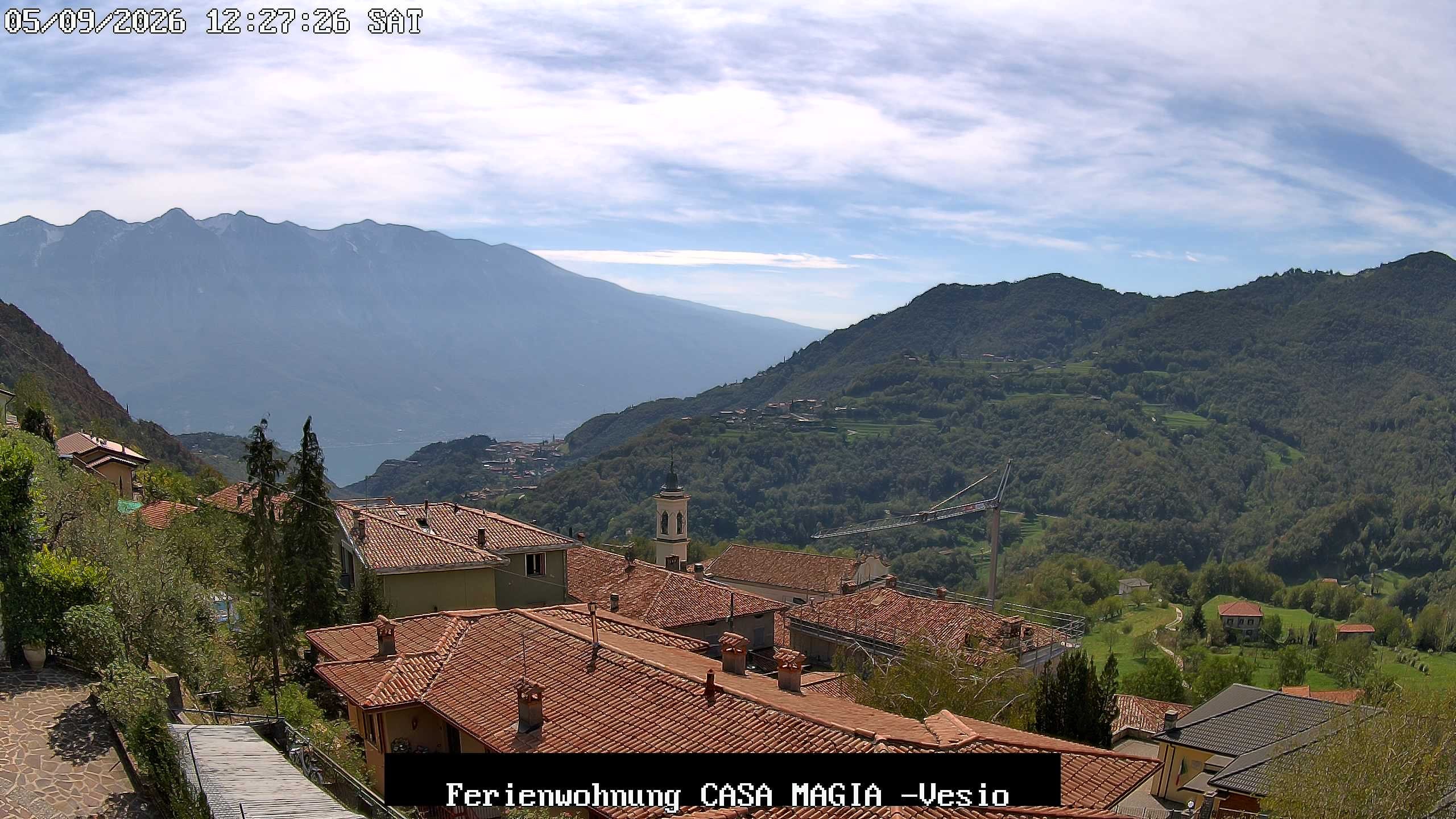 Archiv Foto Gardasee: Webcam Casa Magia in Vesio, Tremosine sul Garda