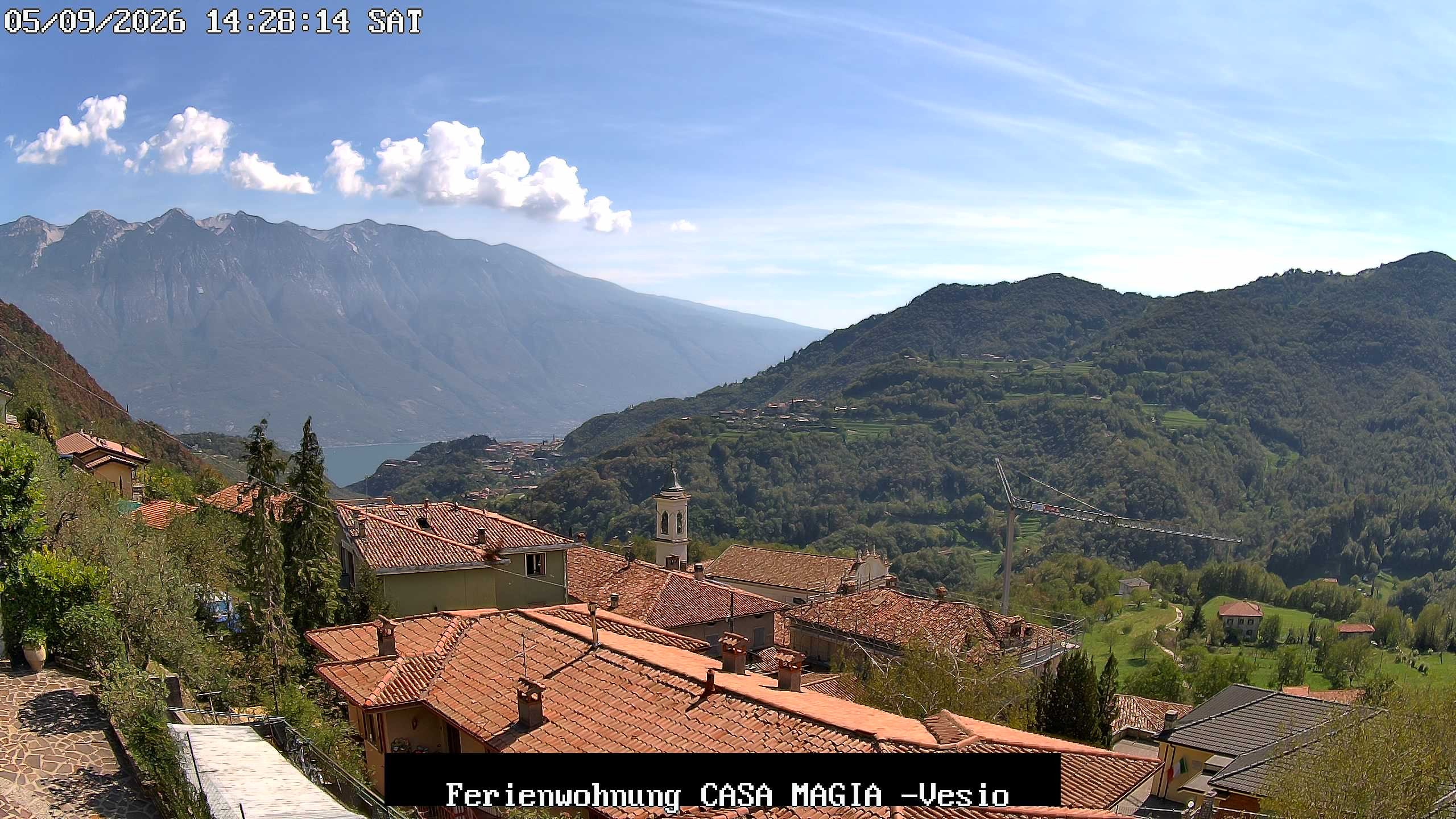 Archiv Foto Gardasee: Webcam Casa Magia in Vesio, Tremosine sul Garda