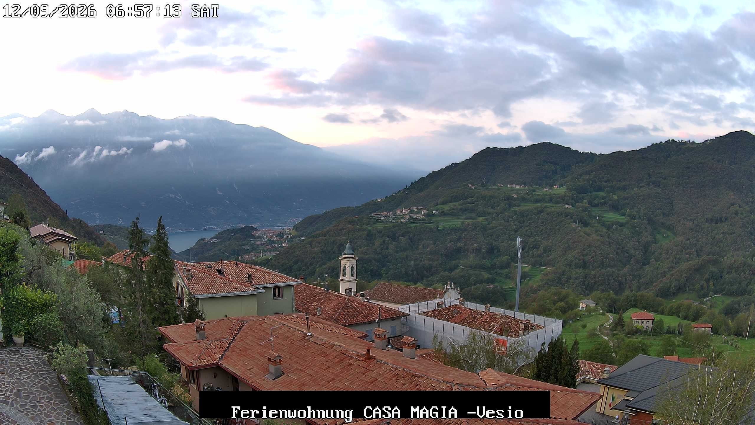 Archiv Foto Gardasee: Webcam Casa Magia in Vesio, Tremosine sul Garda