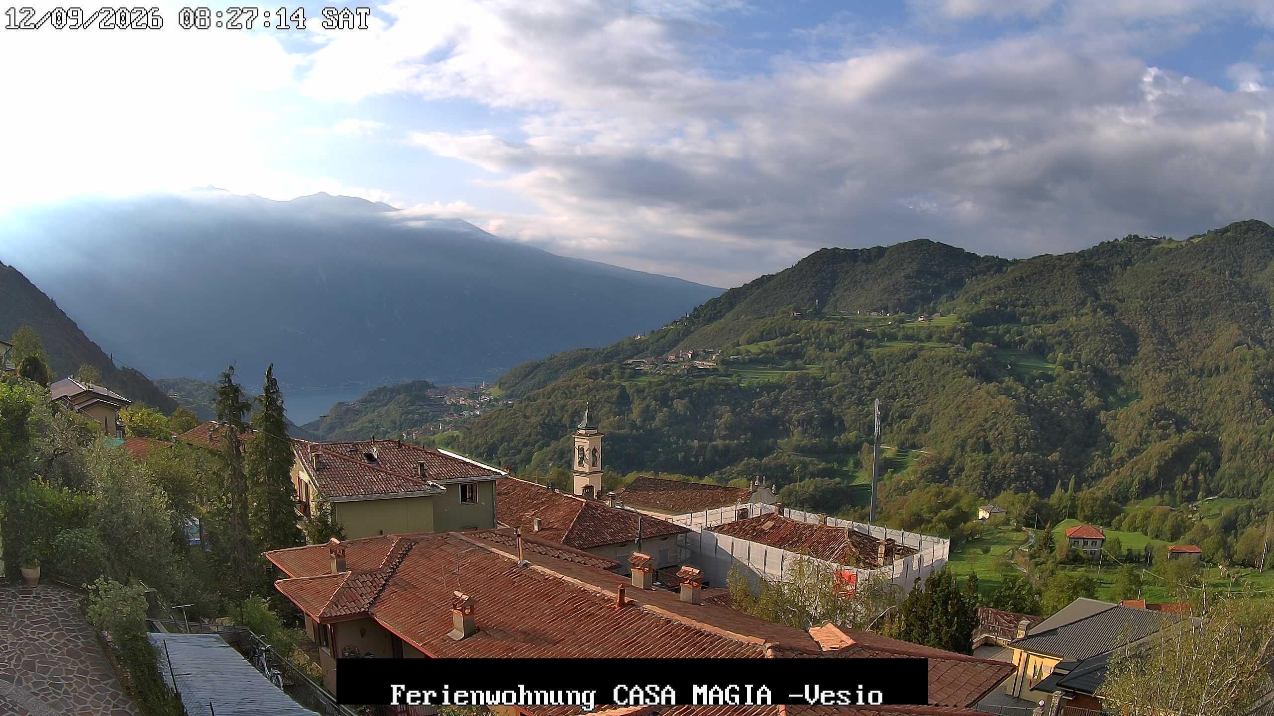 Archiv Foto Gardasee: Webcam Casa Magia in Vesio, Tremosine sul Garda