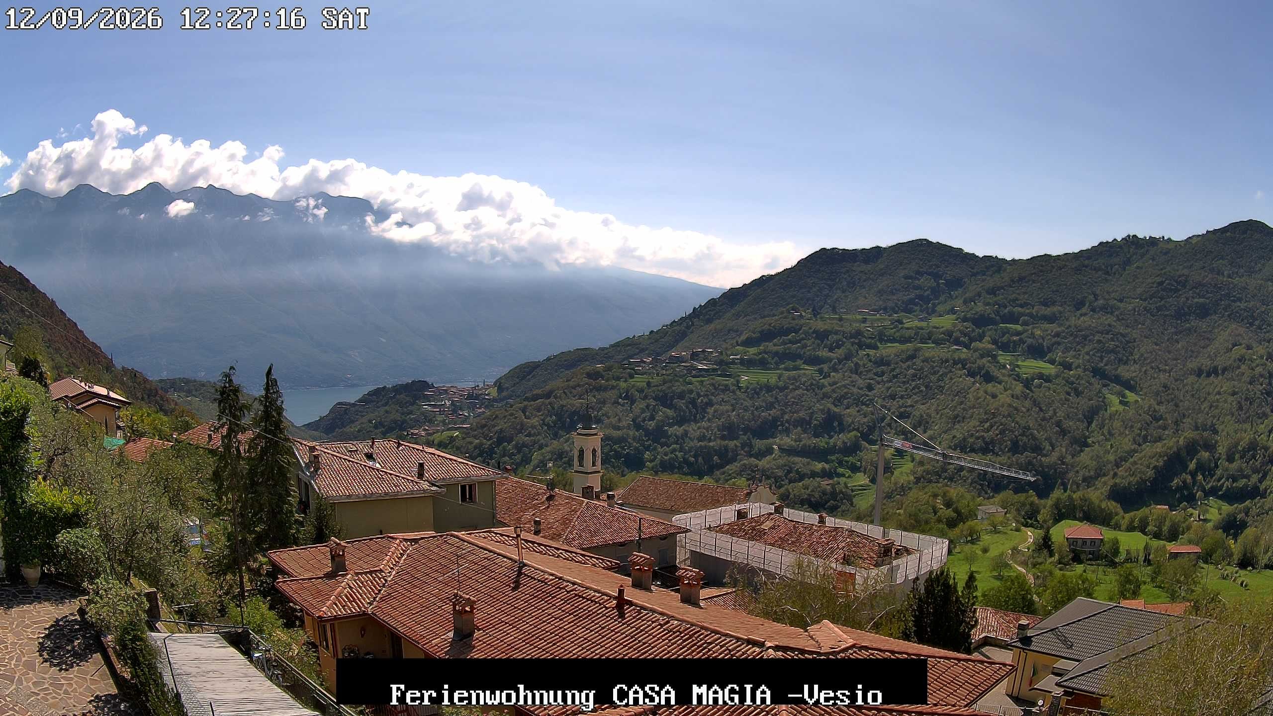 Archiv Foto Gardasee: Webcam Casa Magia in Vesio, Tremosine sul Garda