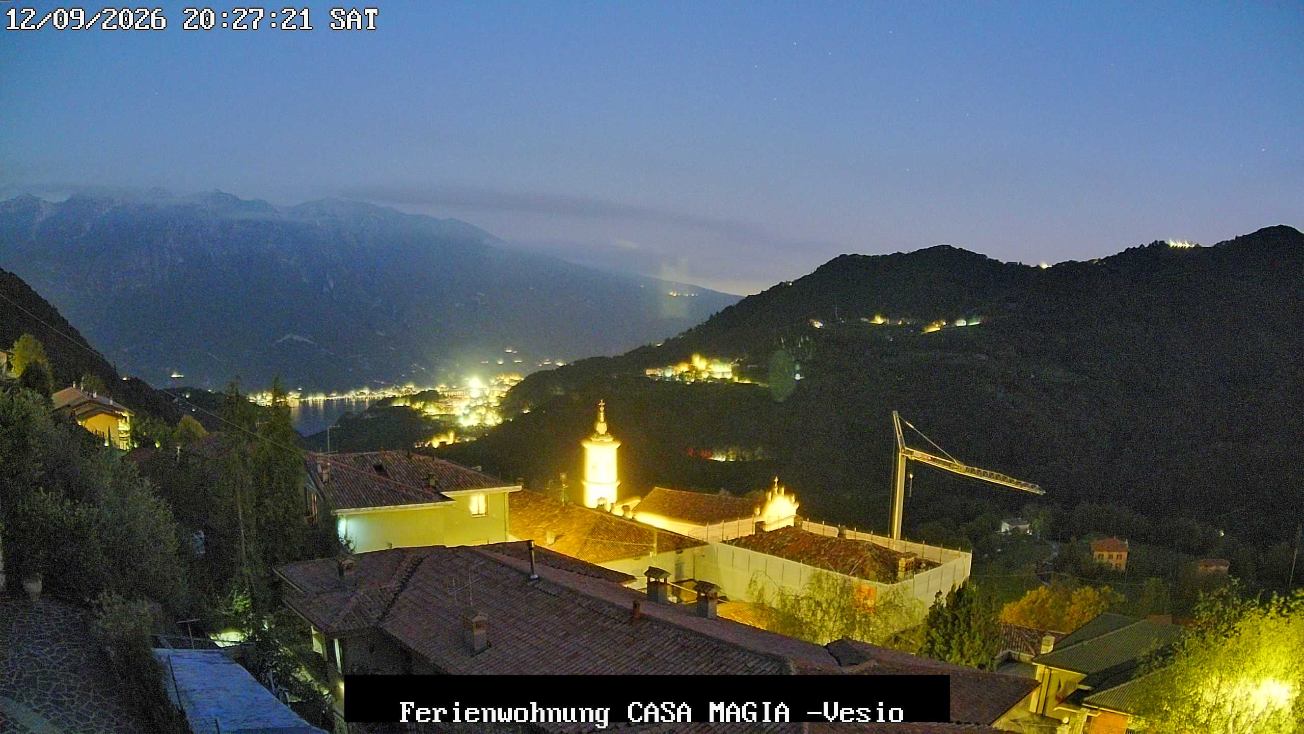Archiv Foto Gardasee: Webcam Casa Magia in Vesio, Tremosine sul Garda