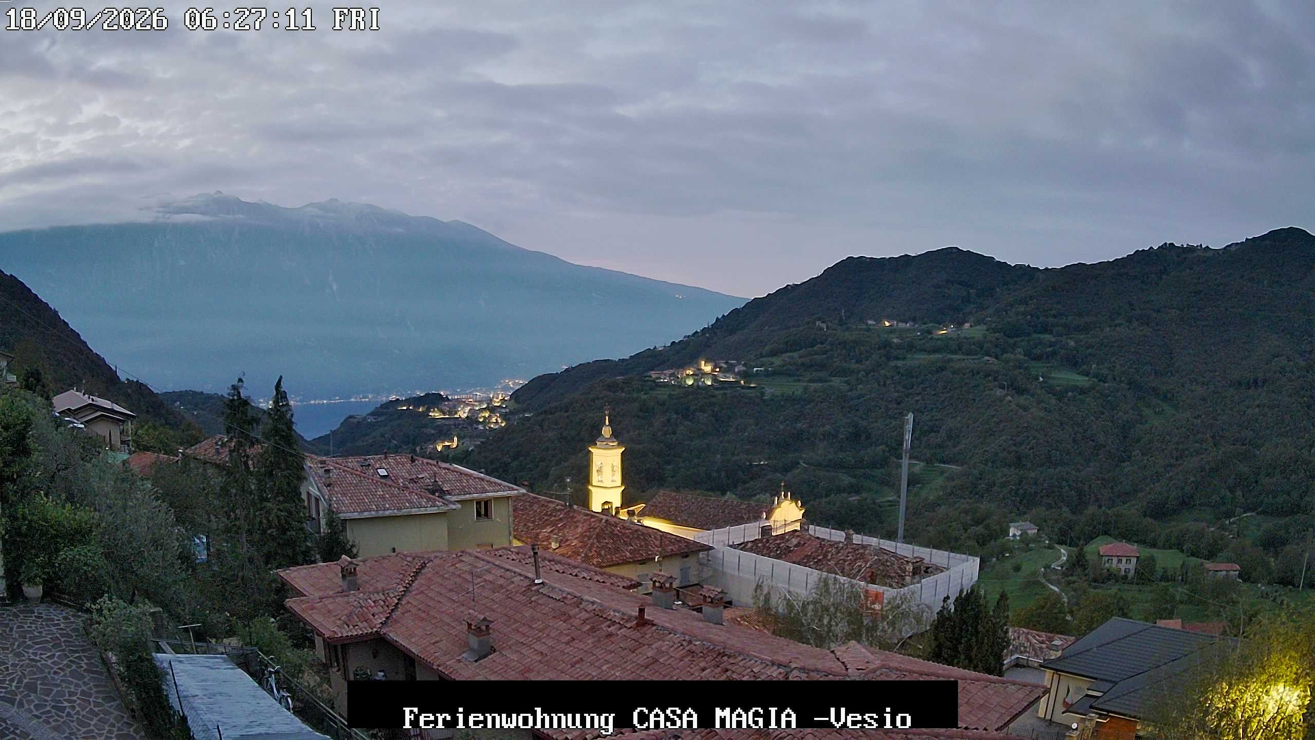 Archived image Webcam Lake Garda Casa Magia, Tremosine sul Garda