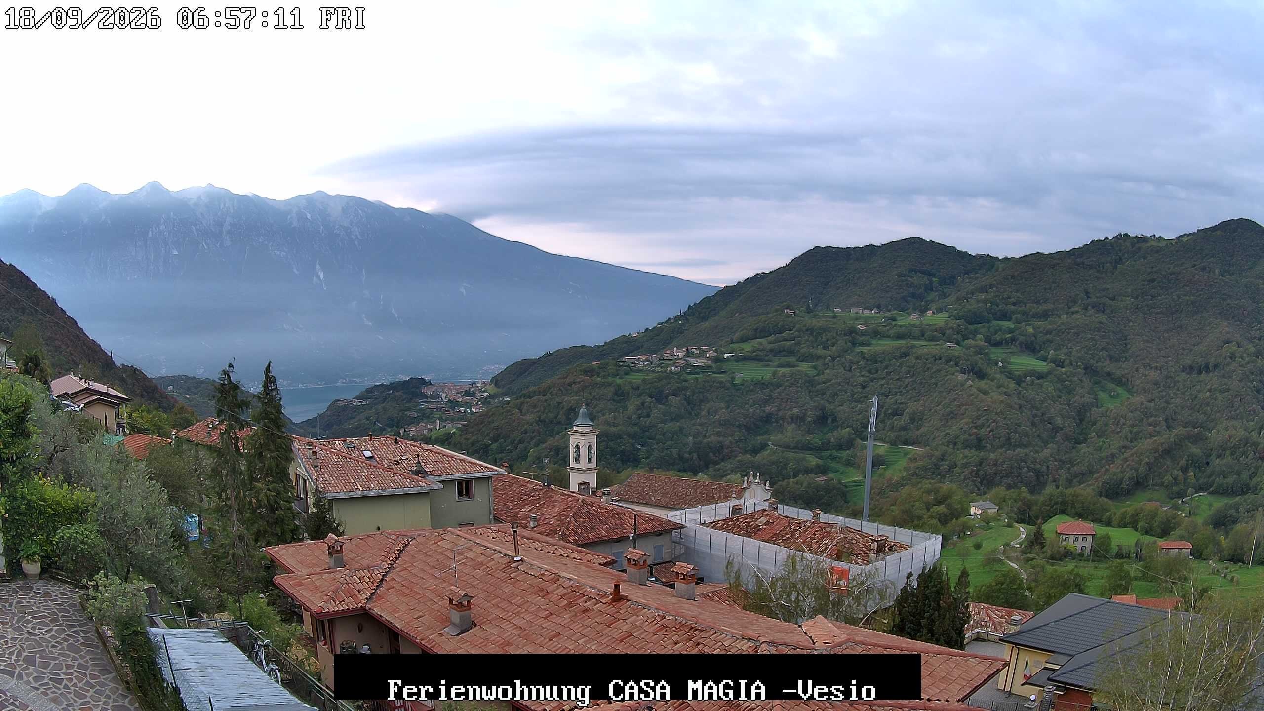 Archived image Webcam Lake Garda Casa Magia, Tremosine sul Garda