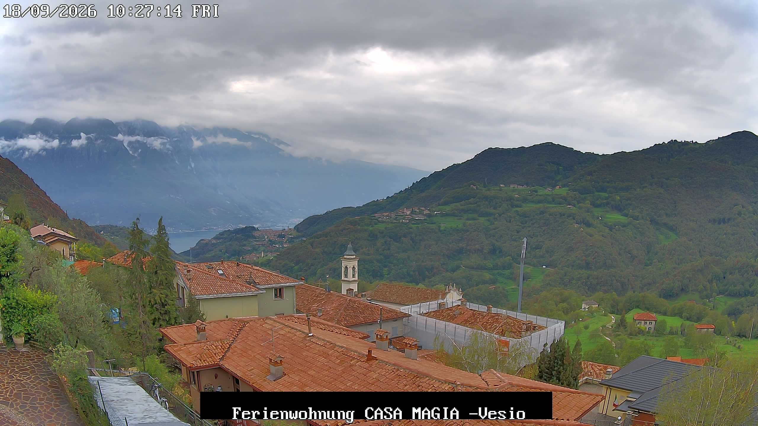 Archived image Webcam Lake Garda Casa Magia, Tremosine sul Garda