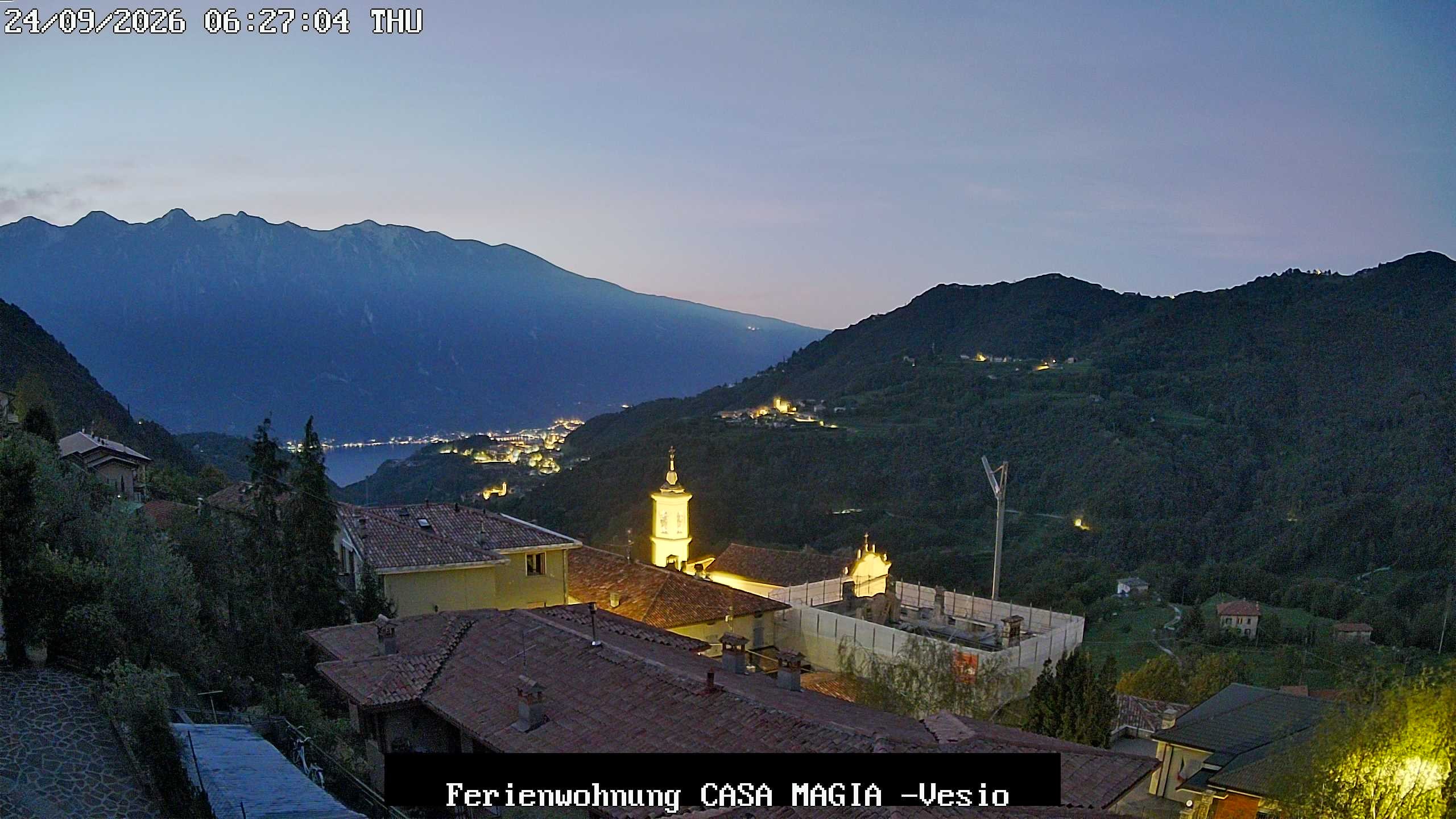 Archived image Webcam Lake Garda Casa Magia, Tremosine sul Garda