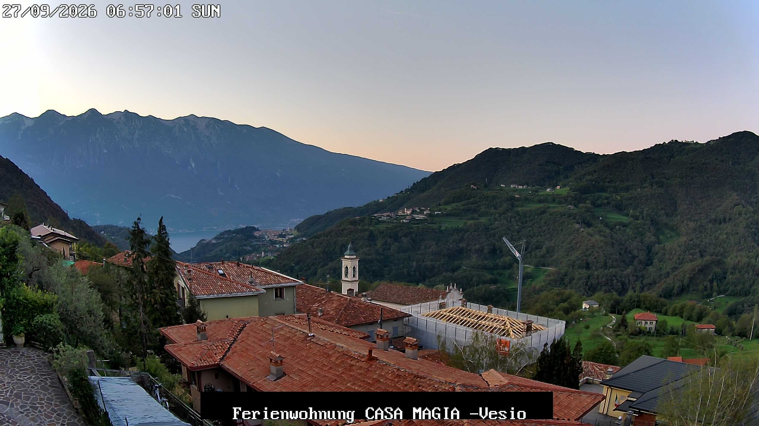 Archiv Foto Gardasee: Webcam Casa Magia in Vesio, Tremosine sul Garda