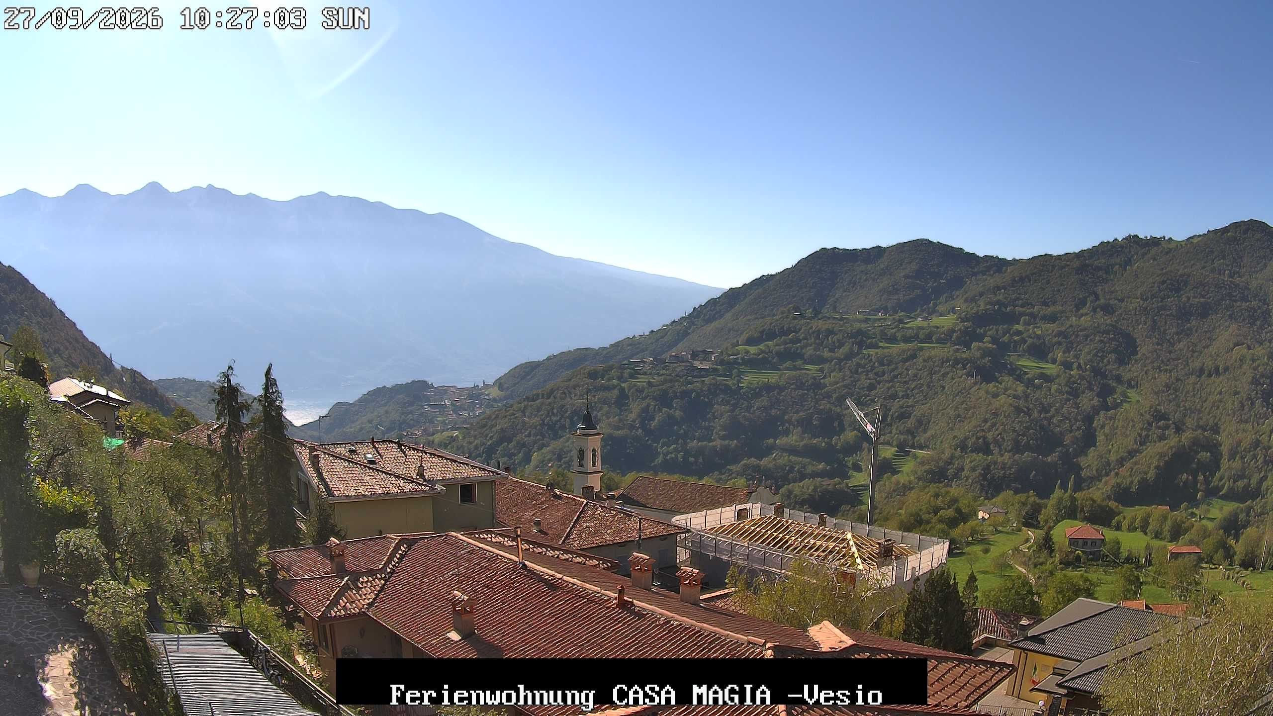 Archiv Foto Gardasee: Webcam Casa Magia in Vesio, Tremosine sul Garda