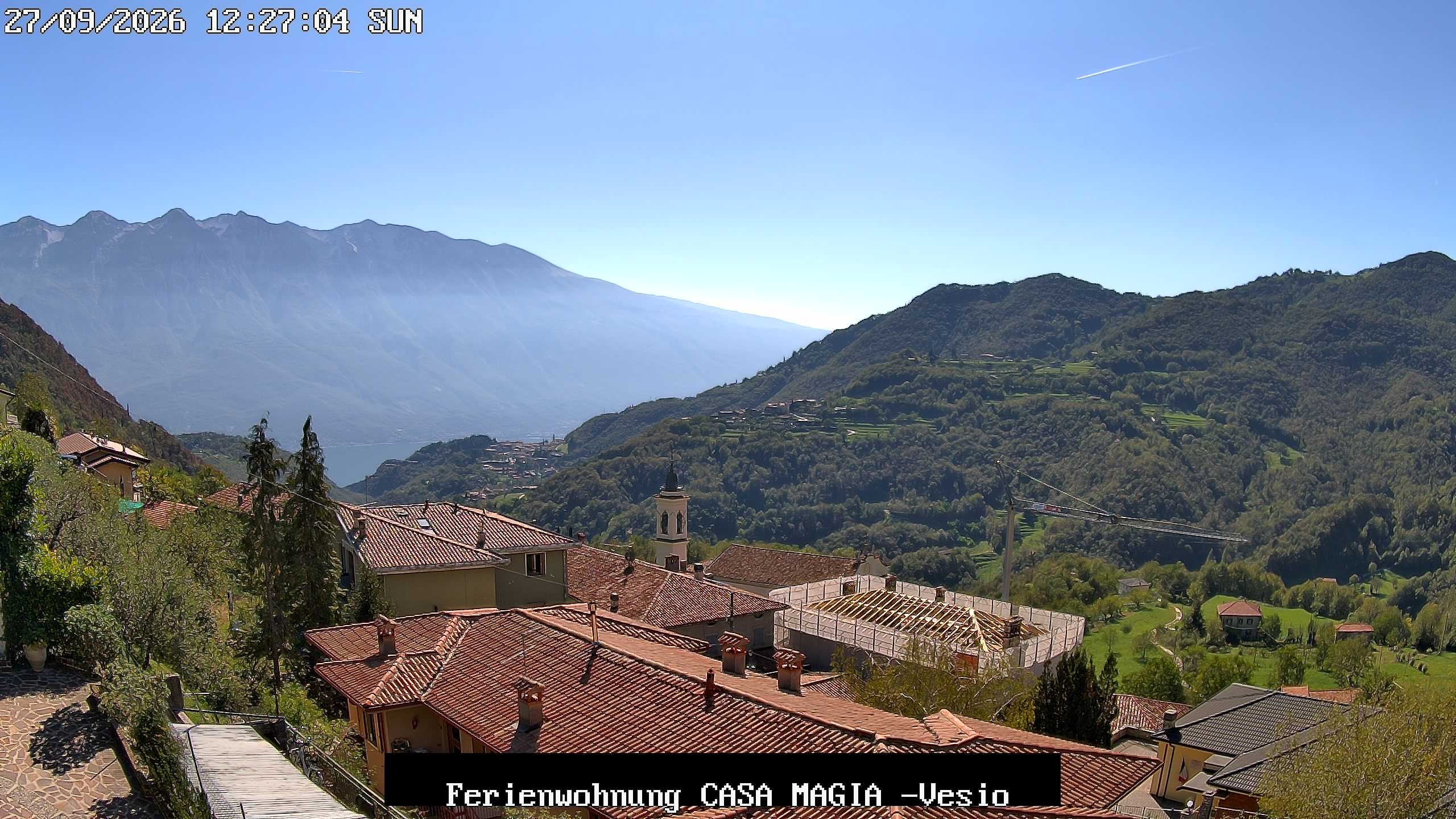 Archiv Foto Gardasee: Webcam Casa Magia in Vesio, Tremosine sul Garda
