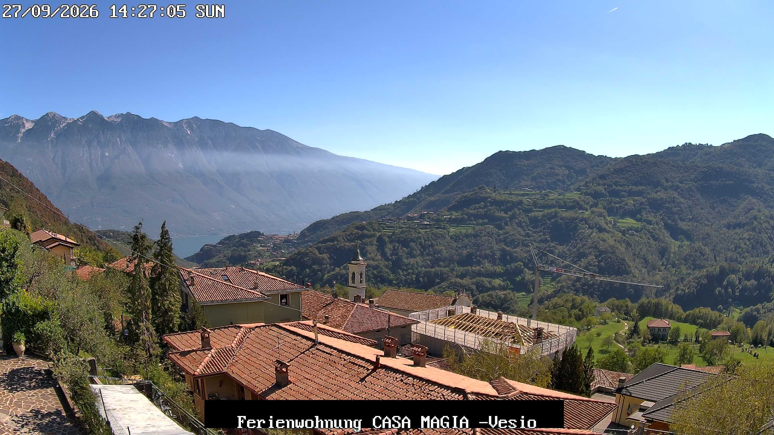 Archiv Foto Gardasee: Webcam Casa Magia in Vesio, Tremosine sul Garda