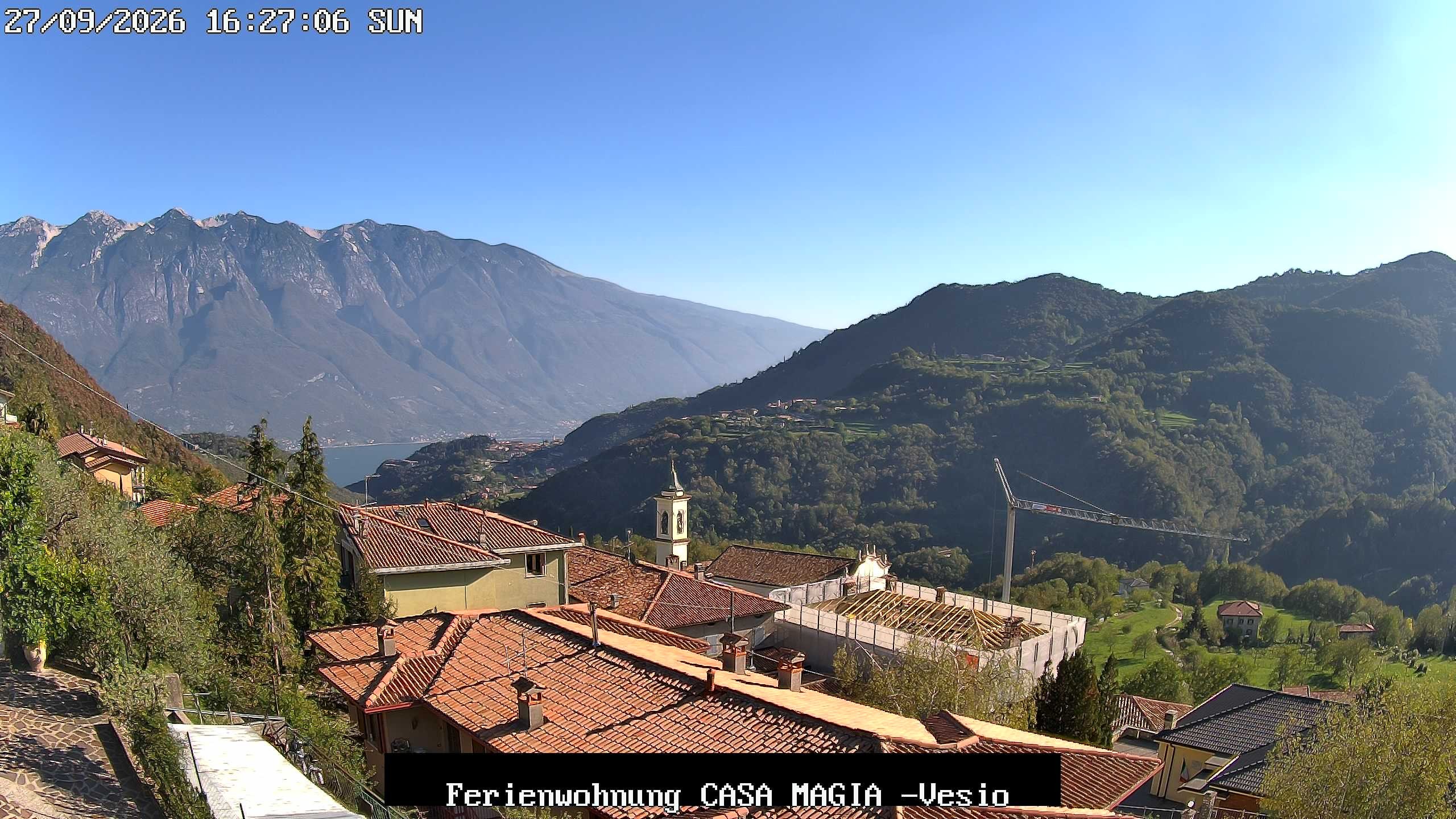 Archiv Foto Gardasee: Webcam Casa Magia in Vesio, Tremosine sul Garda