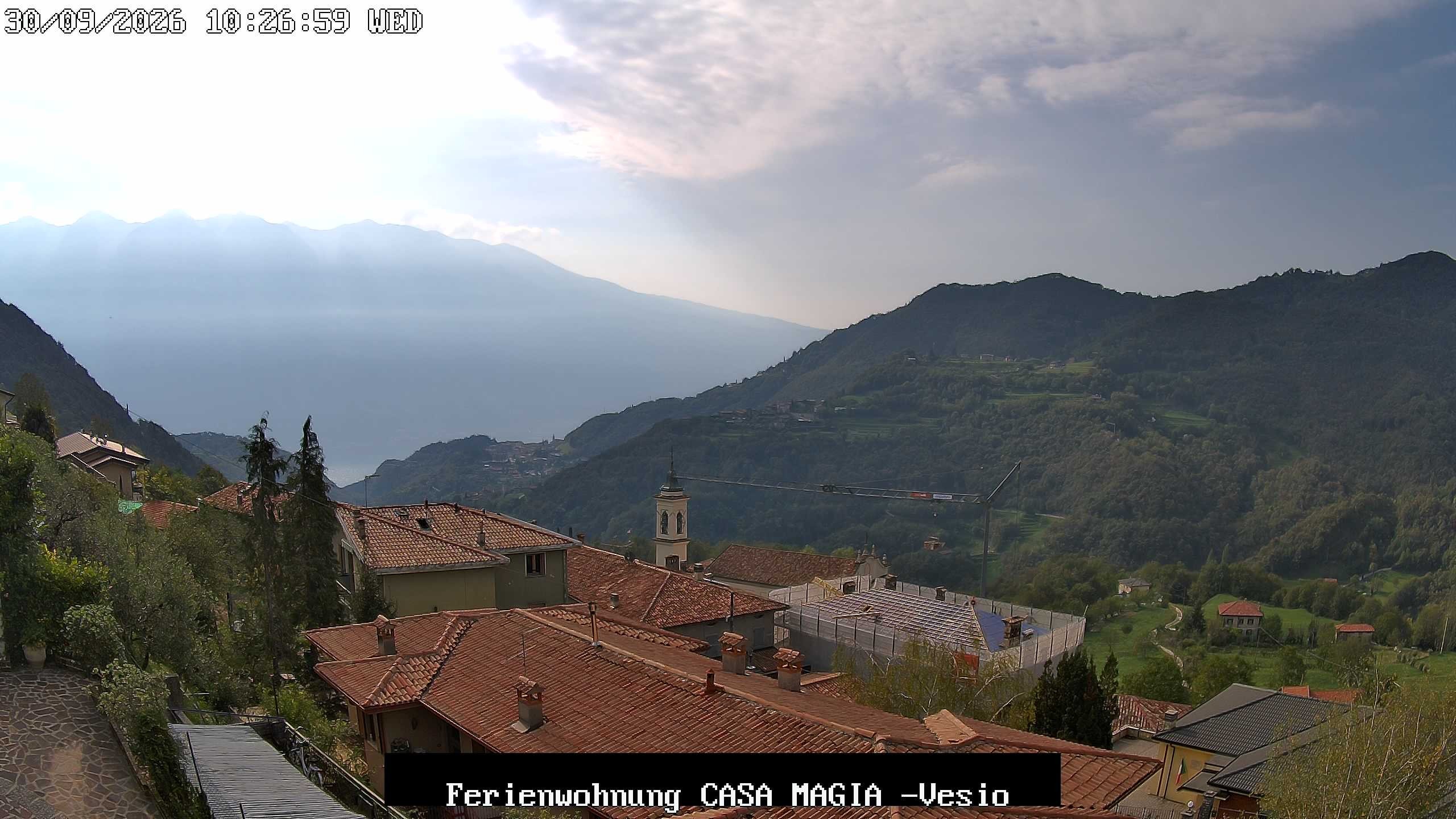 Archiv Foto Gardasee: Webcam Casa Magia in Vesio, Tremosine sul Garda