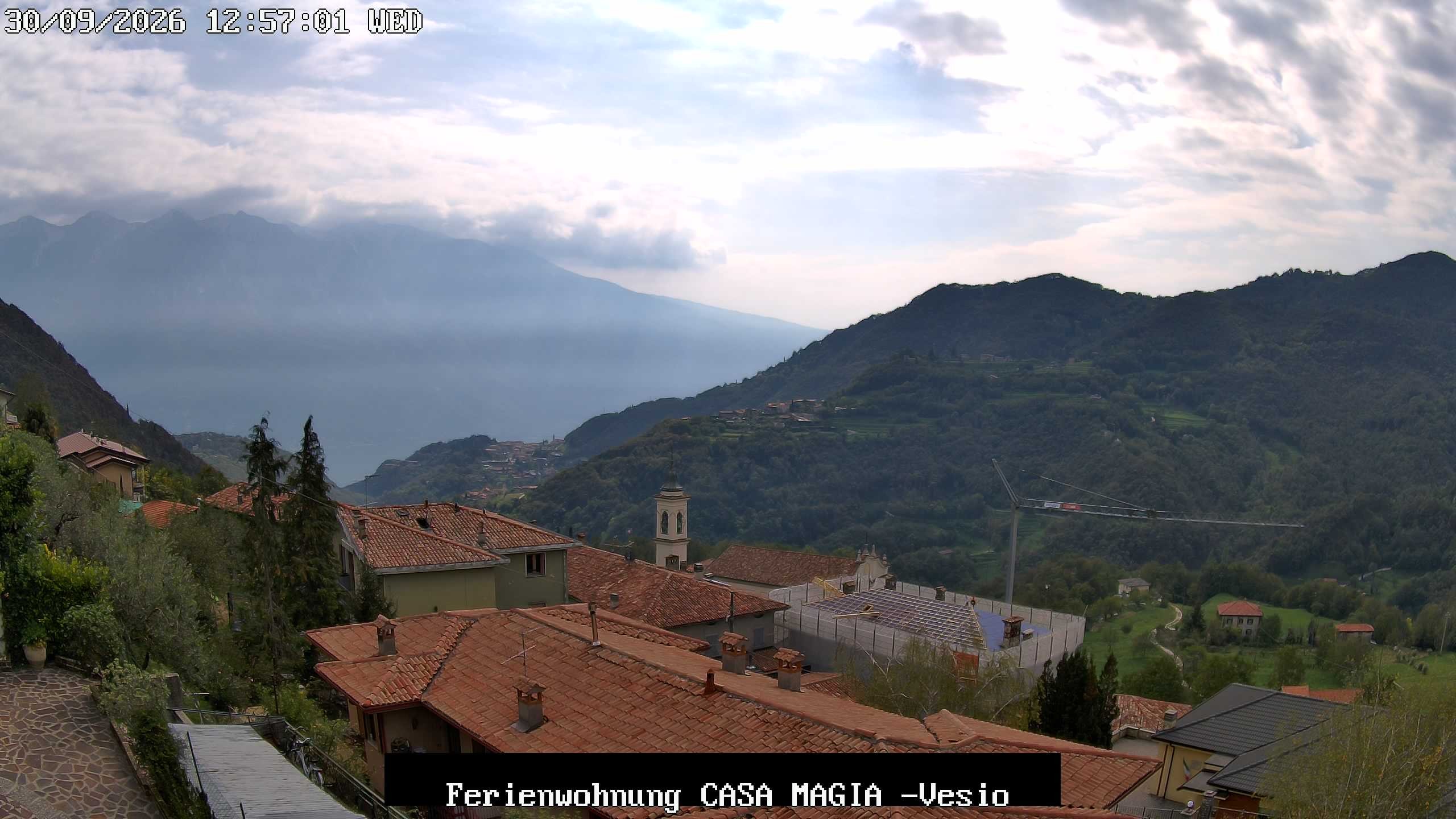 Archiv Foto Gardasee: Webcam Casa Magia in Vesio, Tremosine sul Garda