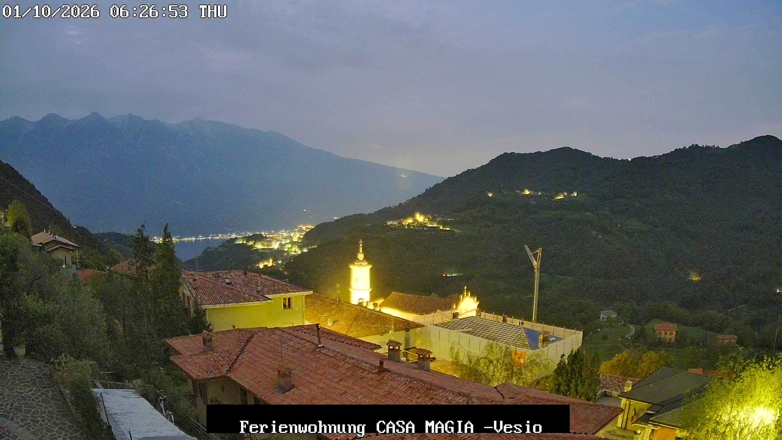 Archiv Foto Gardasee: Webcam Casa Magia in Vesio, Tremosine sul Garda