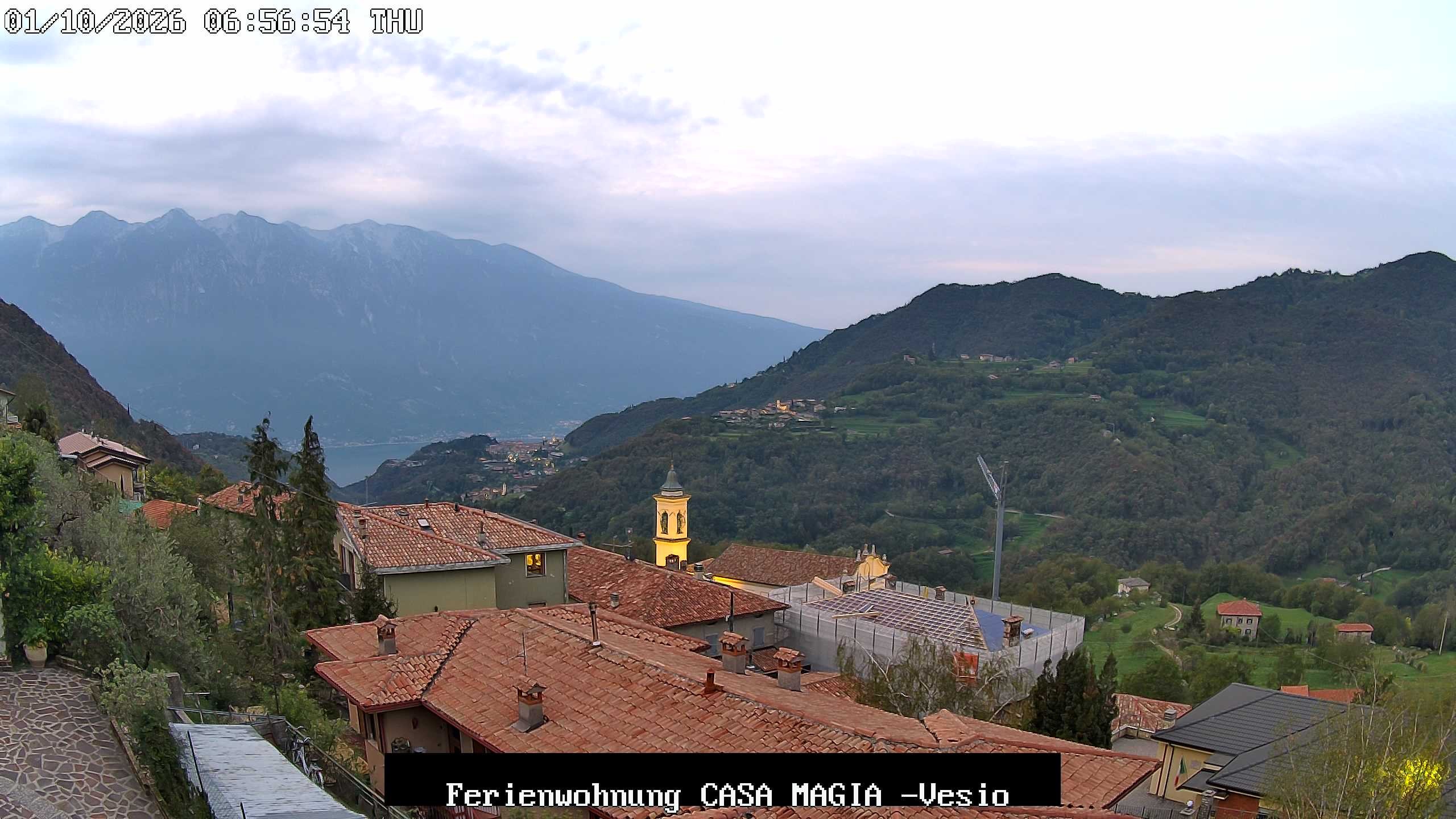 Archiv Foto Gardasee: Webcam Casa Magia in Vesio, Tremosine sul Garda