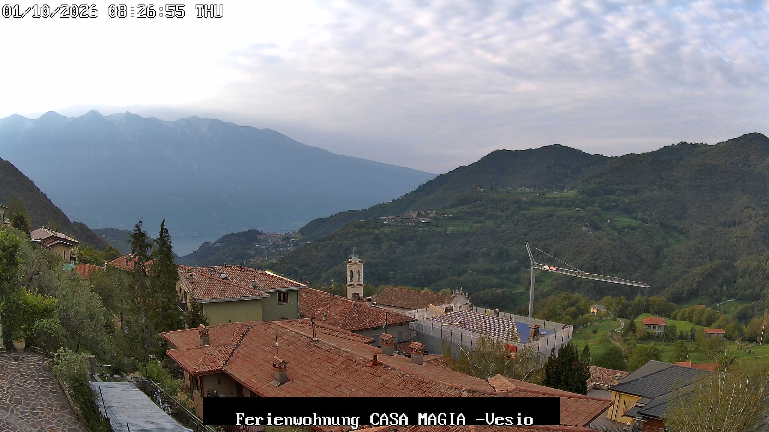 Archiv Foto Gardasee: Webcam Casa Magia in Vesio, Tremosine sul Garda