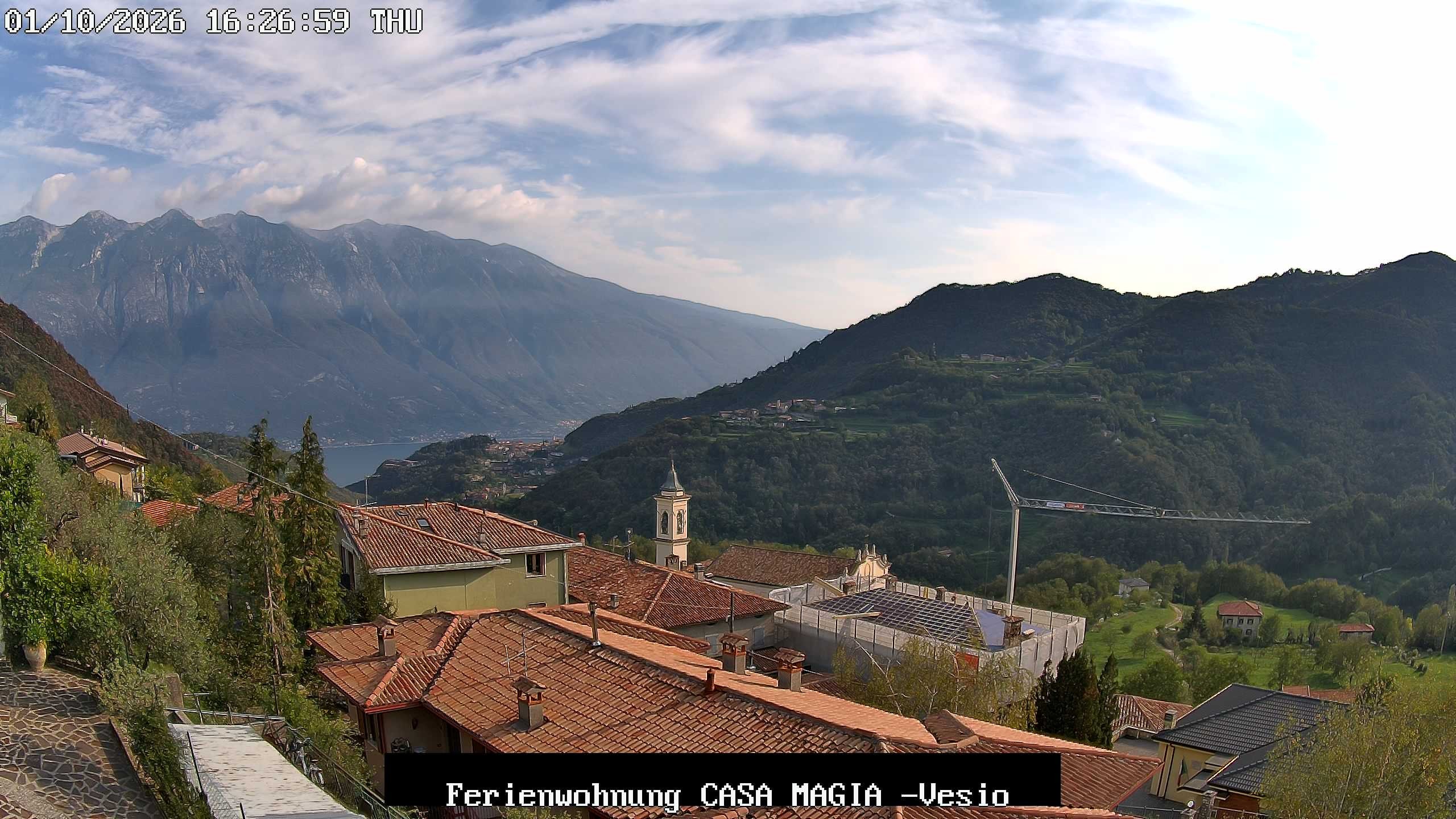 Archiv Foto Gardasee: Webcam Casa Magia in Vesio, Tremosine sul Garda