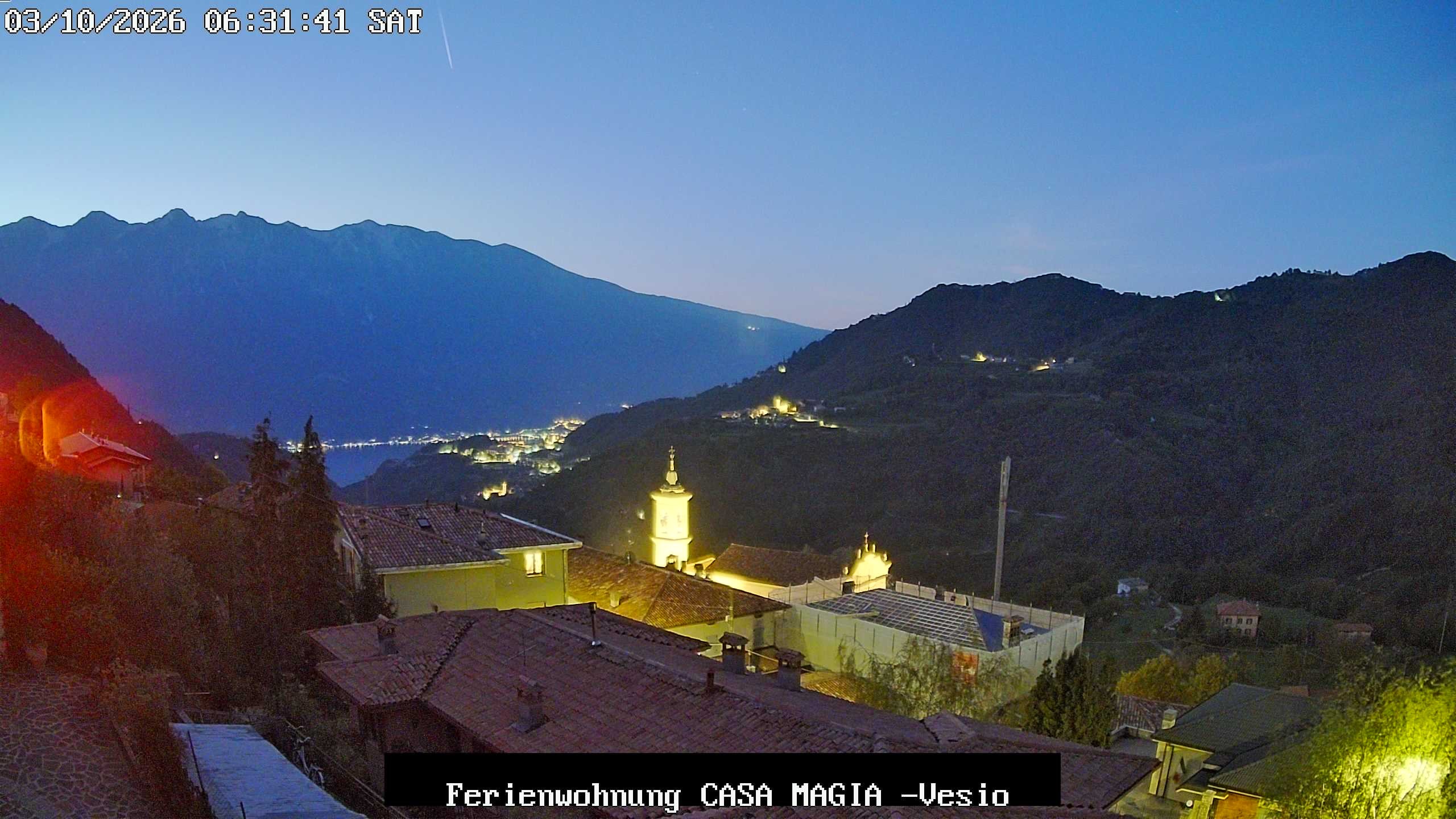 Archived image Webcam Lake Garda Casa Magia, Tremosine sul Garda