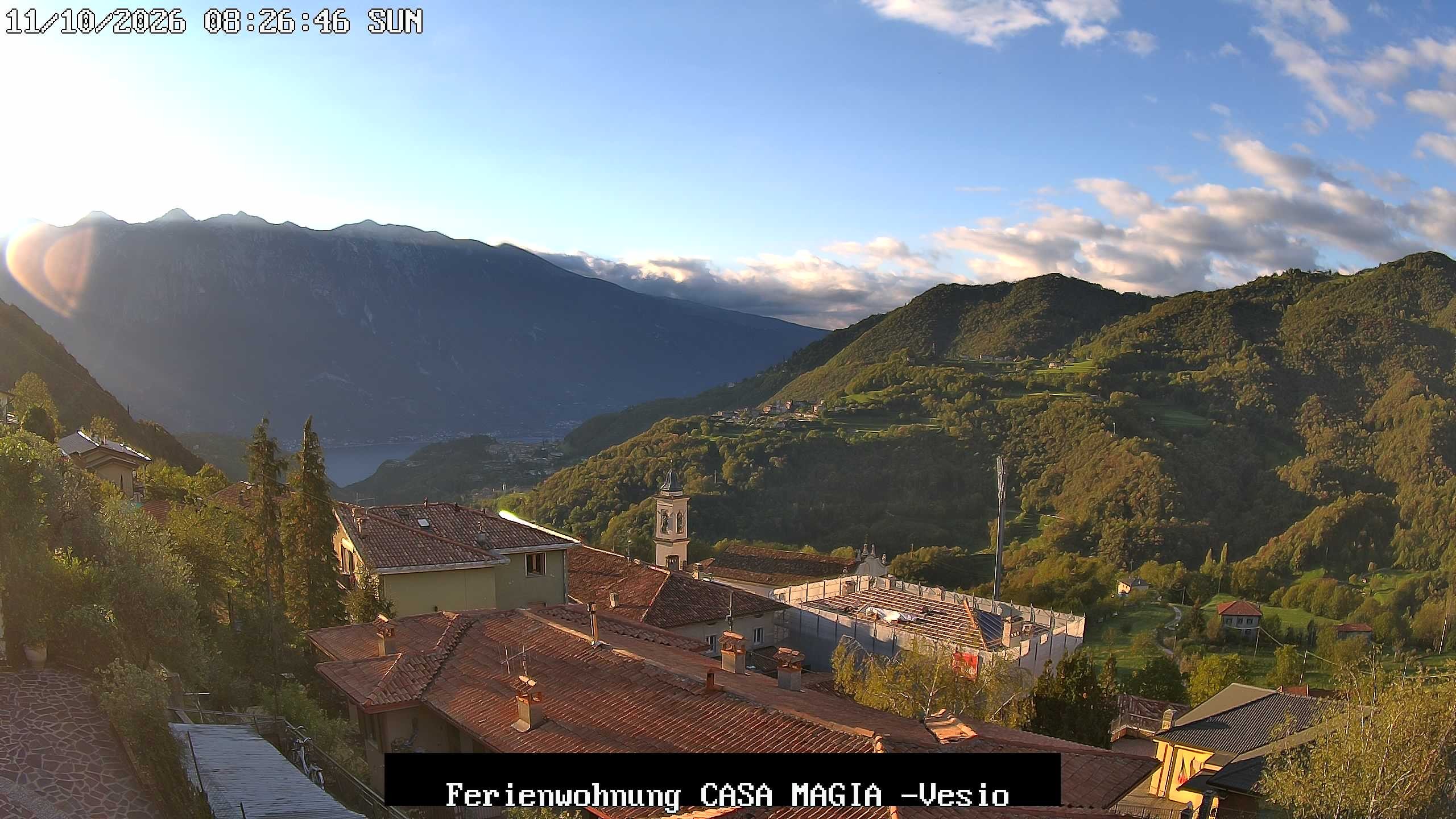 Archiv Foto Gardasee: Webcam Casa Magia in Vesio, Tremosine sul Garda