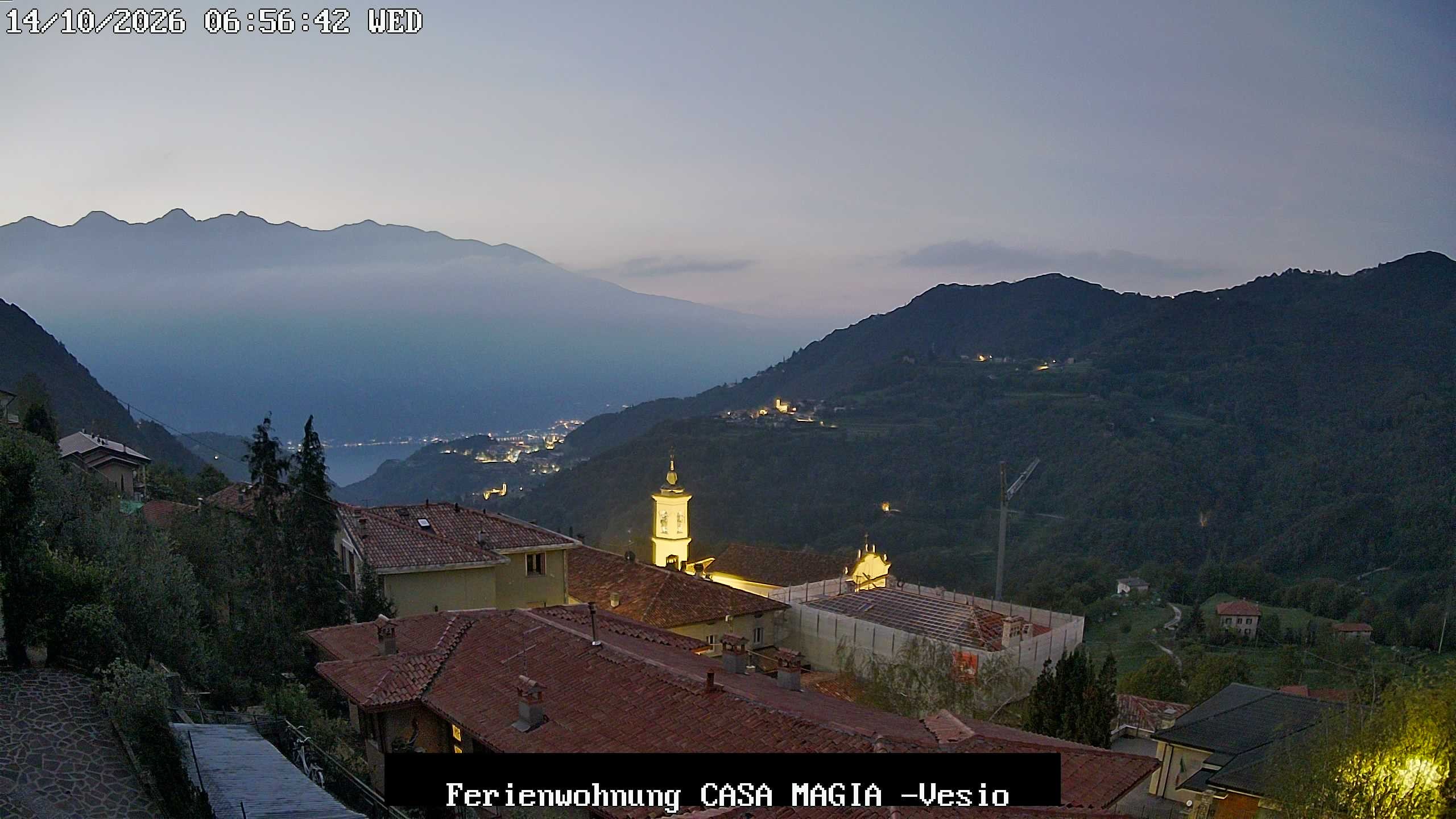 Archived image Webcam Lake Garda Casa Magia, Tremosine sul Garda