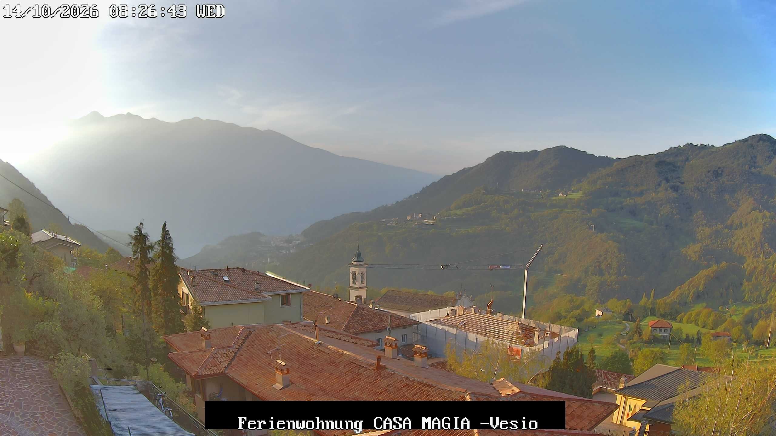 Archived image Webcam Lake Garda Casa Magia, Tremosine sul Garda
