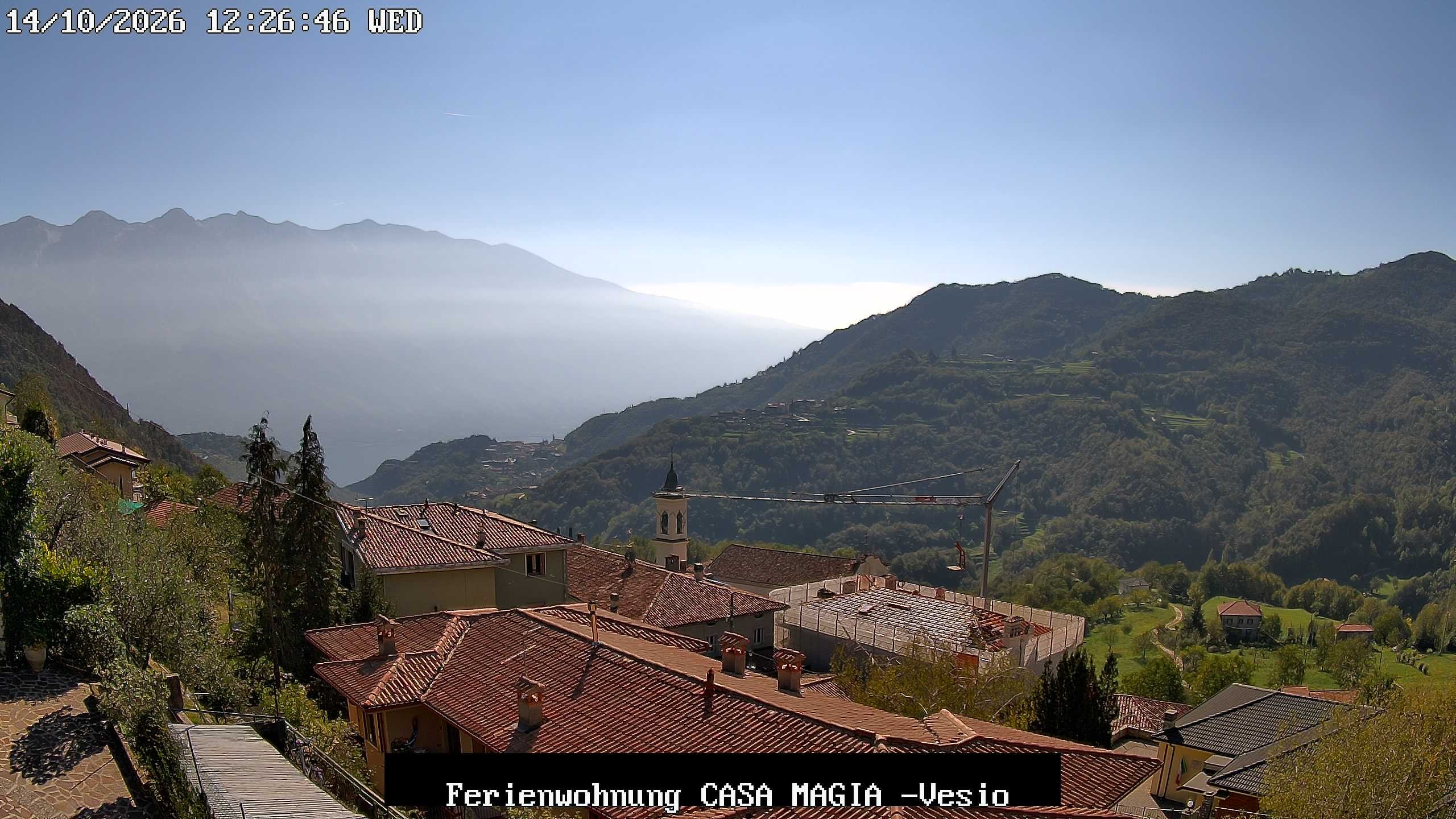 Archived image Webcam Lake Garda Casa Magia, Tremosine sul Garda